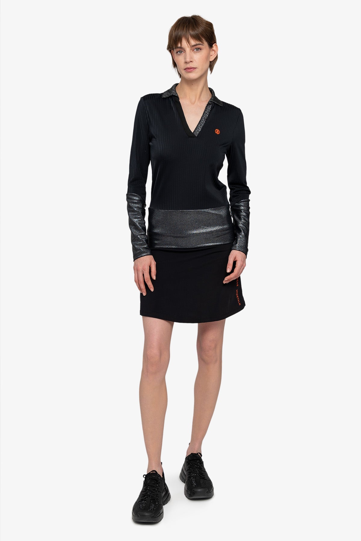 V-neck Polo Shirt