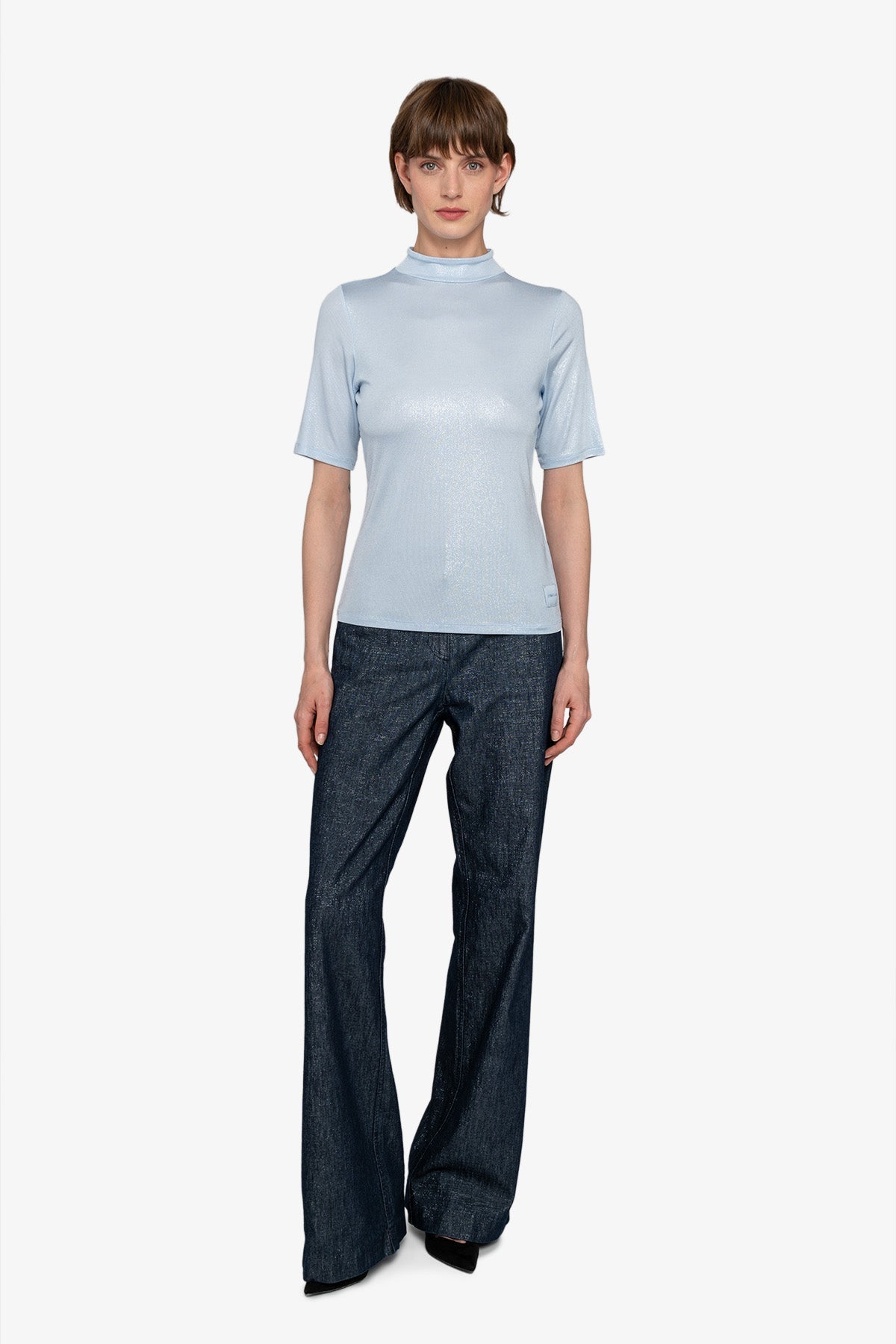 Shirt with Half Sleeves