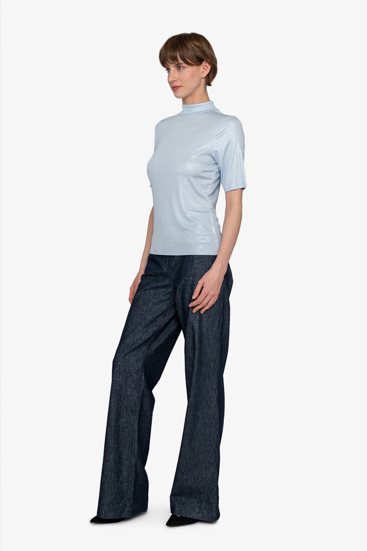 Shirt with Half Sleeves