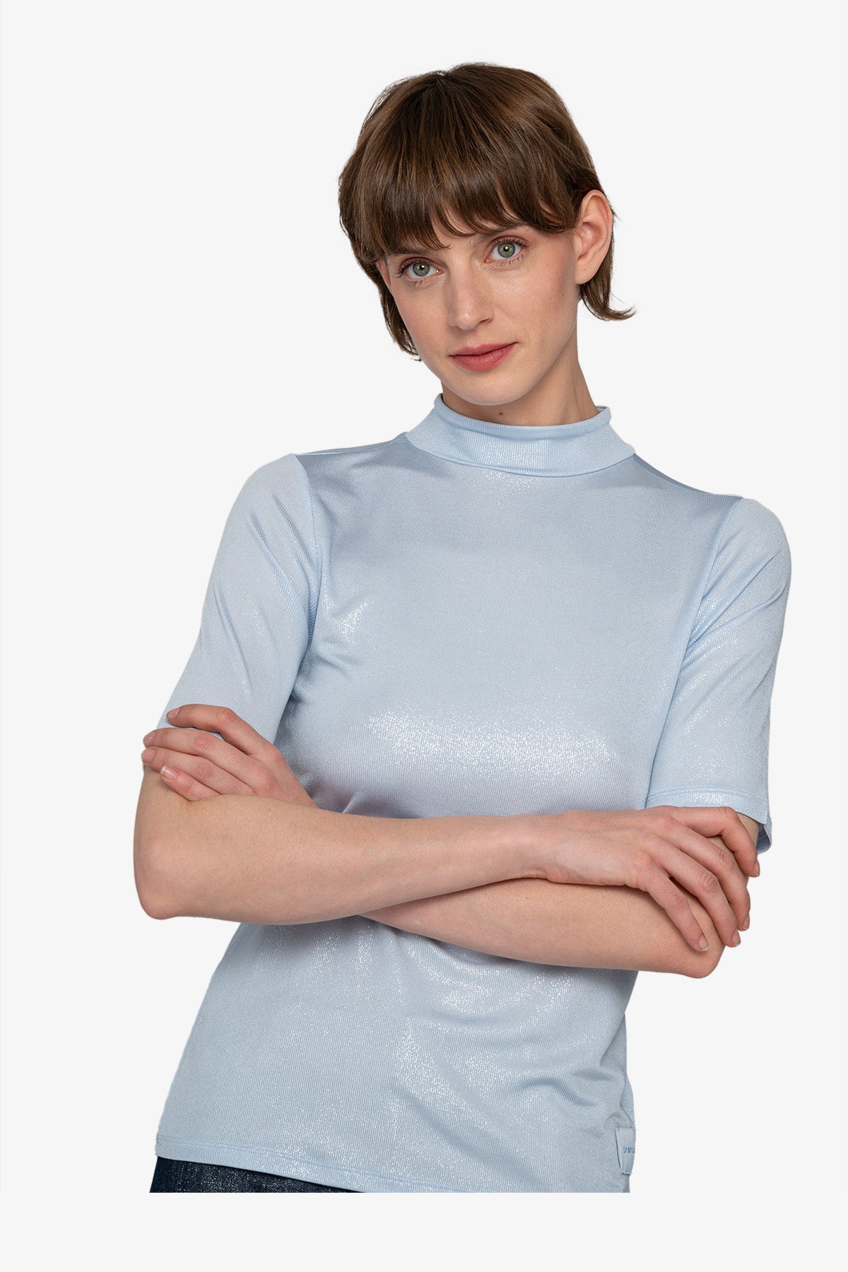 Shirt with Half Sleeves