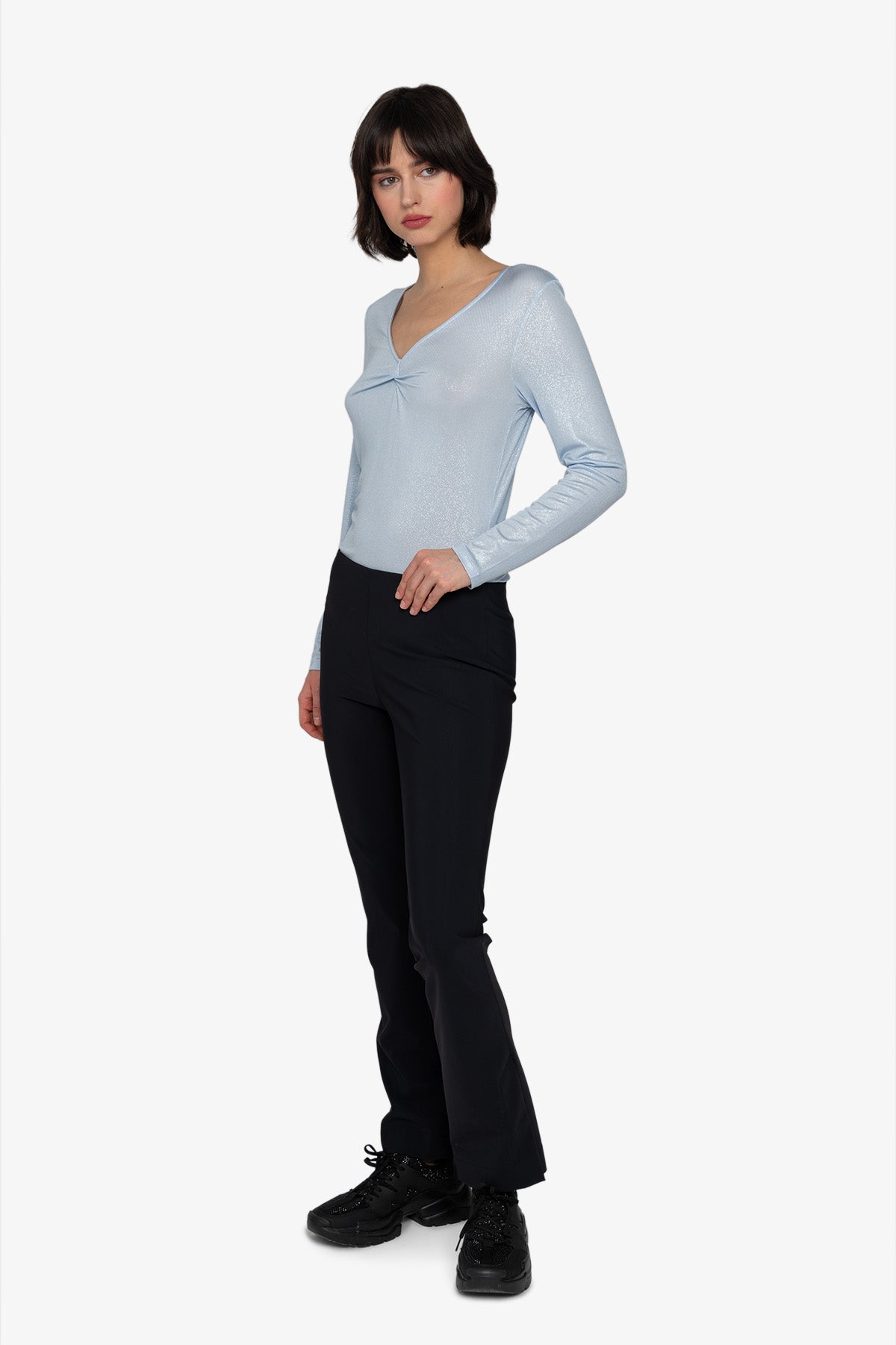 Shirt with Draping