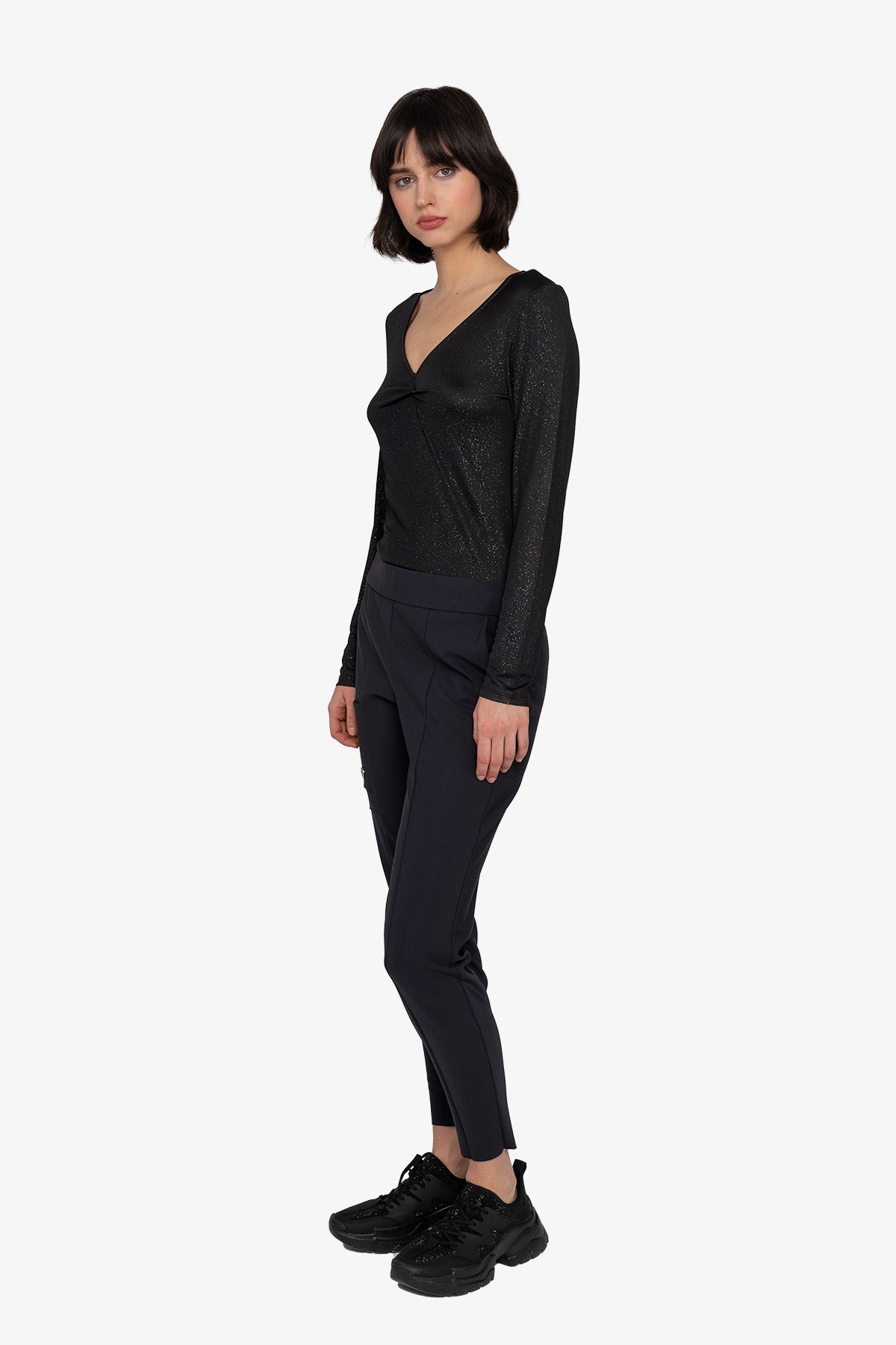 Shirt with Draping