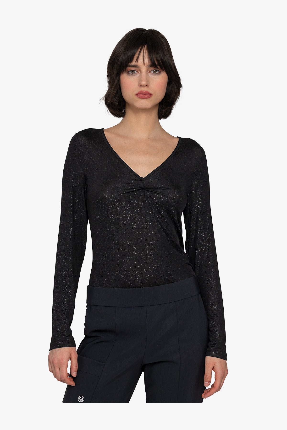 Shirt with Draping