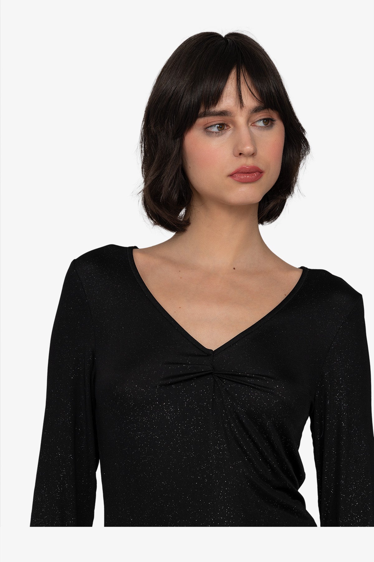 Shirt with Draping