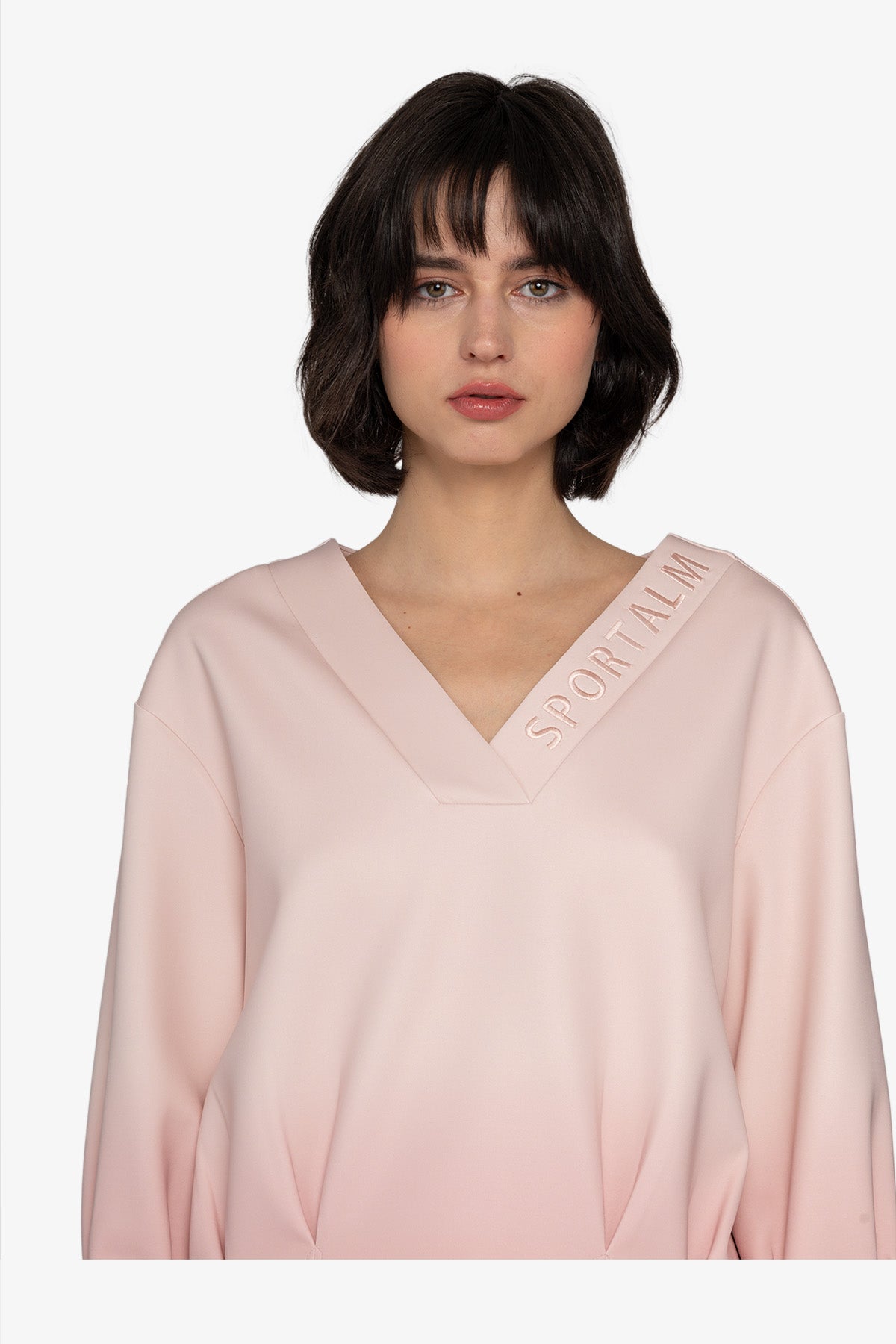 Sweater with V-neck
