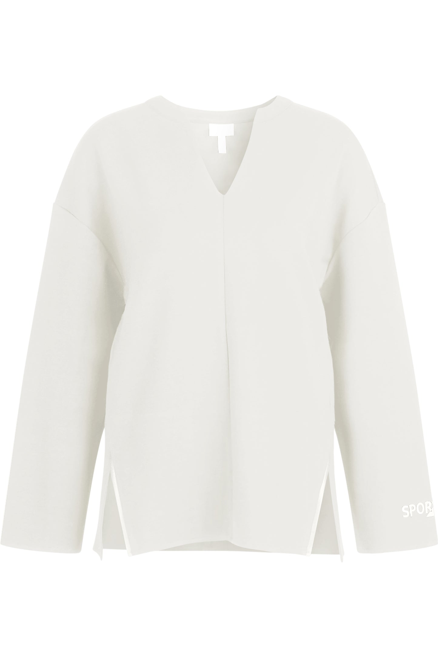 Sweater with V-neck