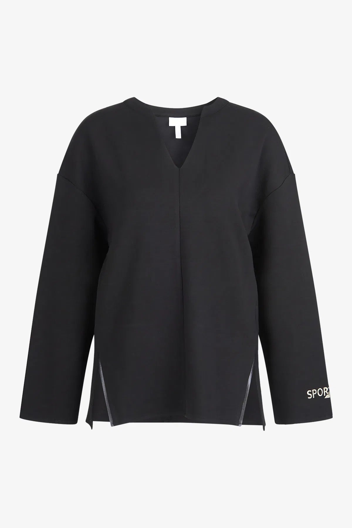 Sweater with V-neck