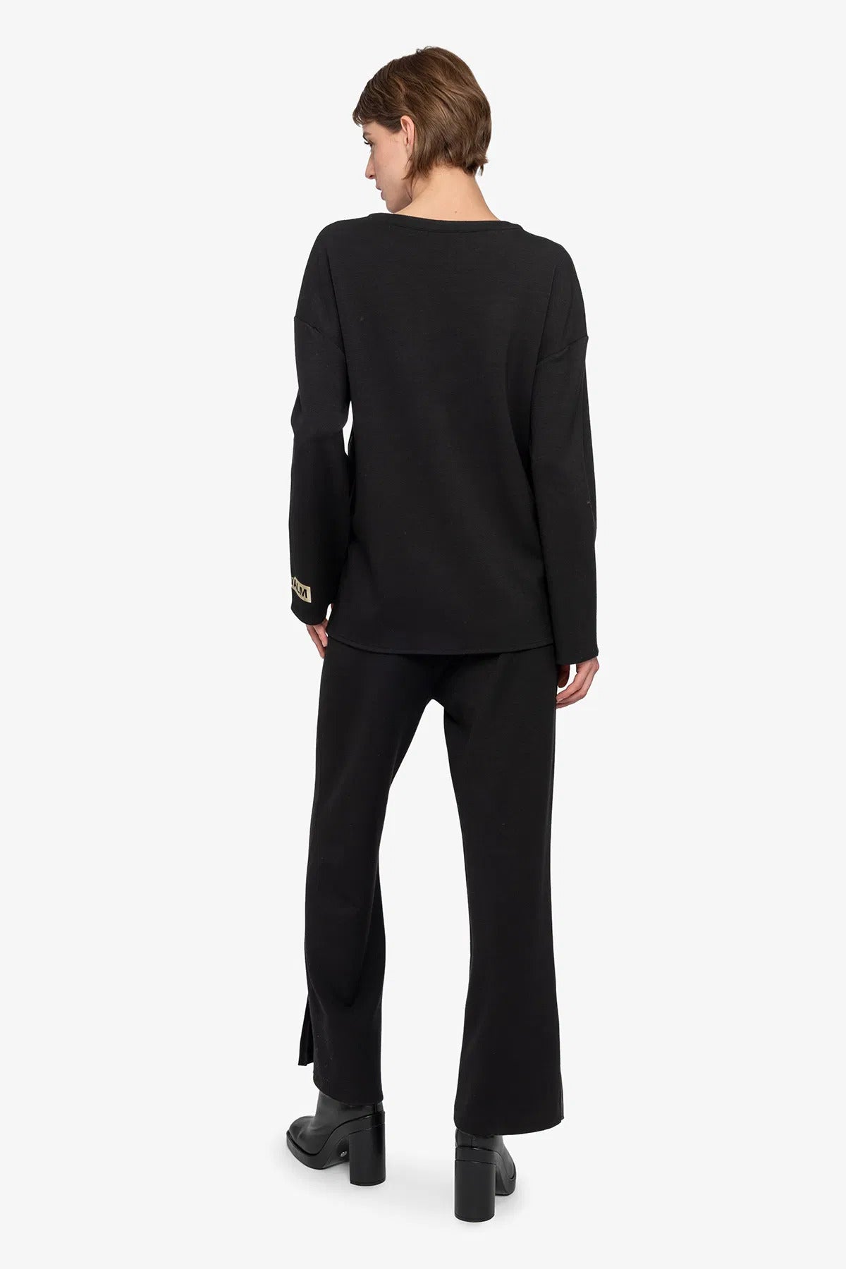 Sweater with V-neck