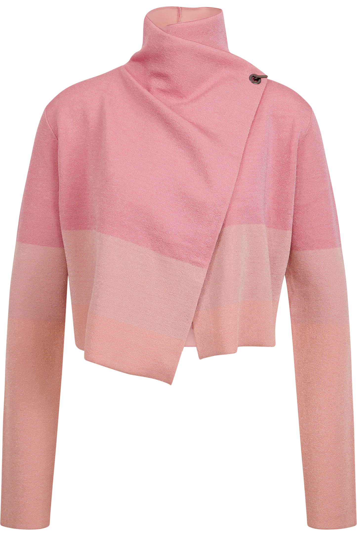 Cardigan with Stand-up Collar