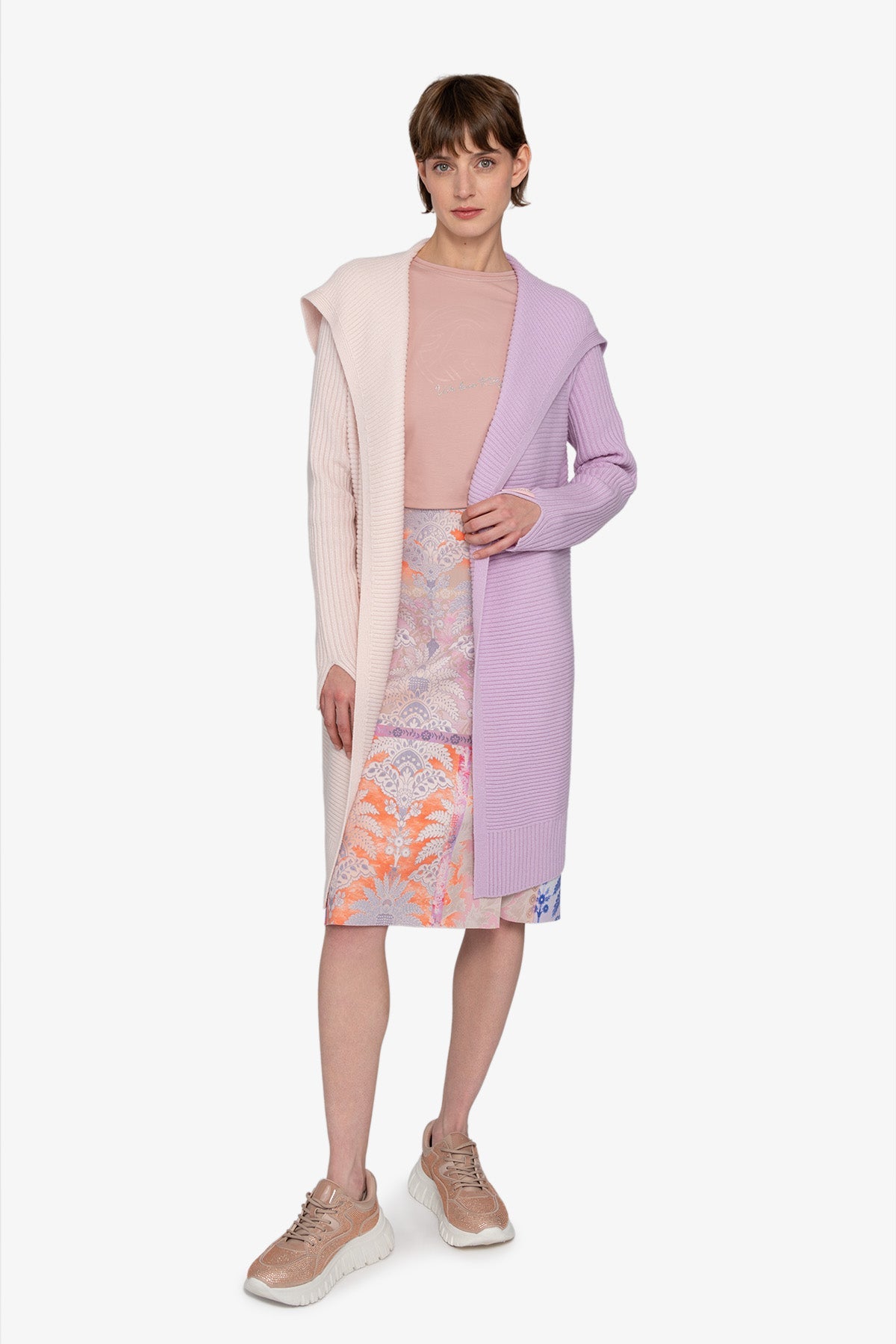 Cardigan without Fastening