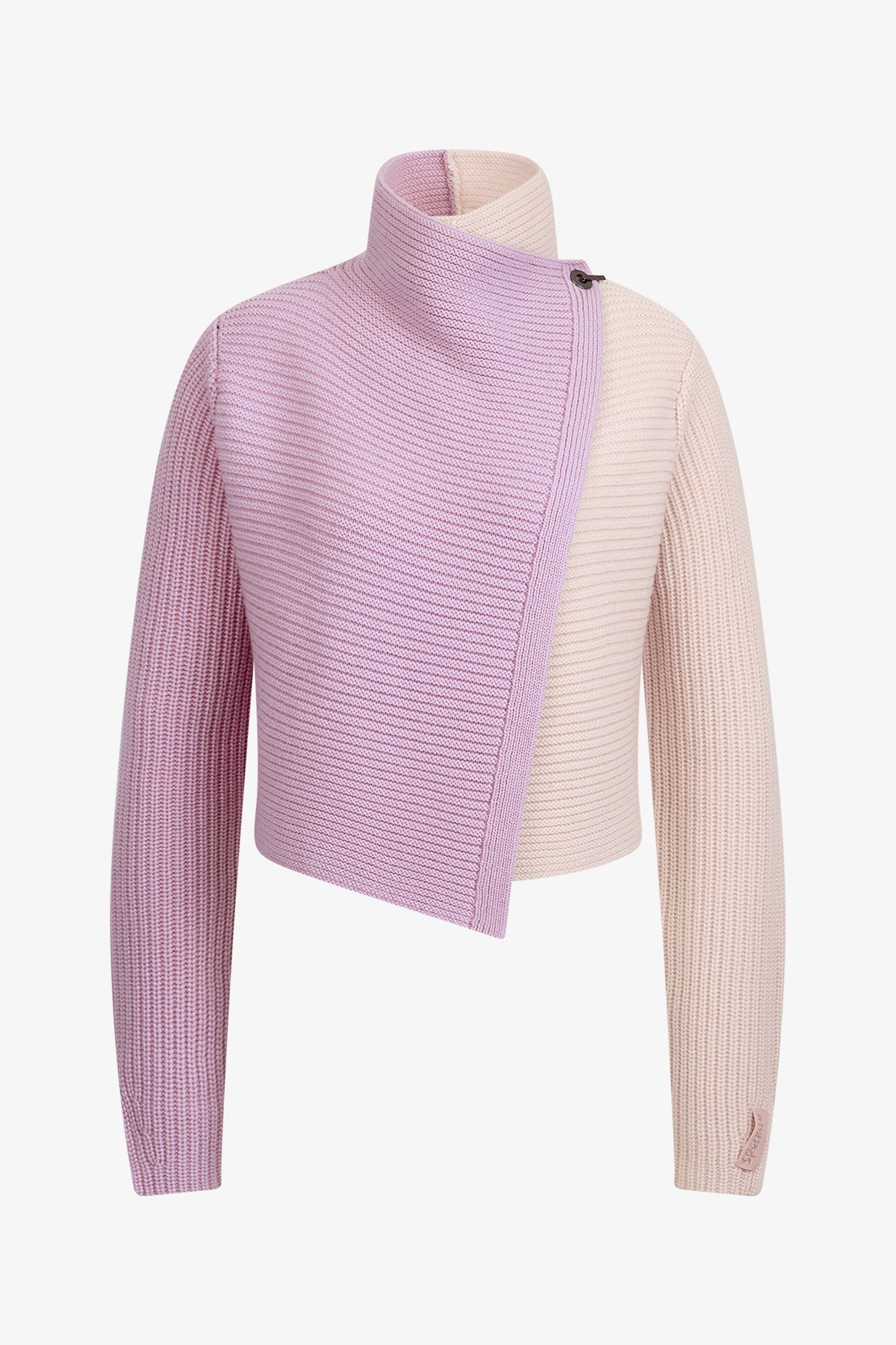 Cardigan with Stand-up Collar