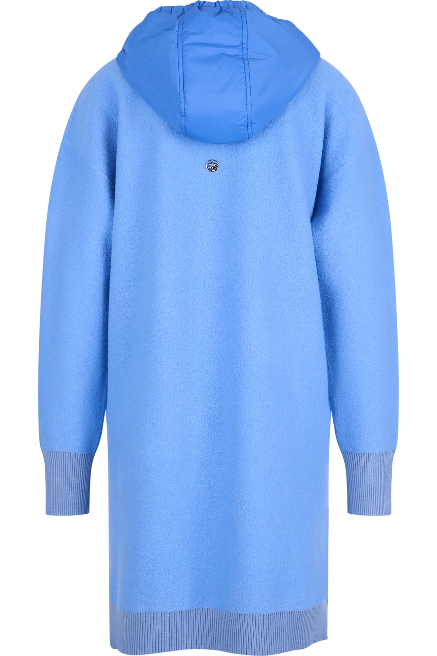 Knitted Coat with Hood