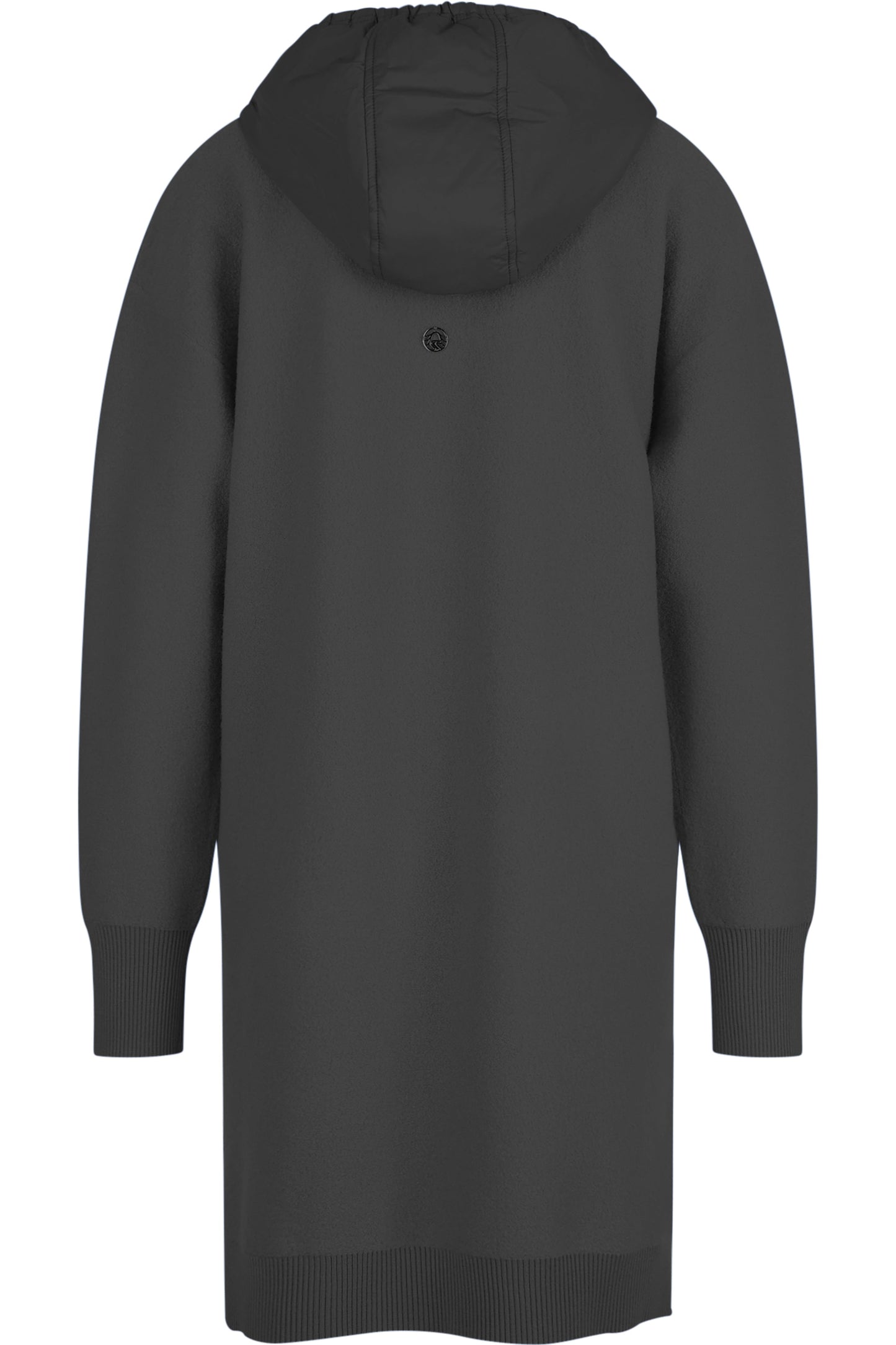 Knitted Coat with Hood