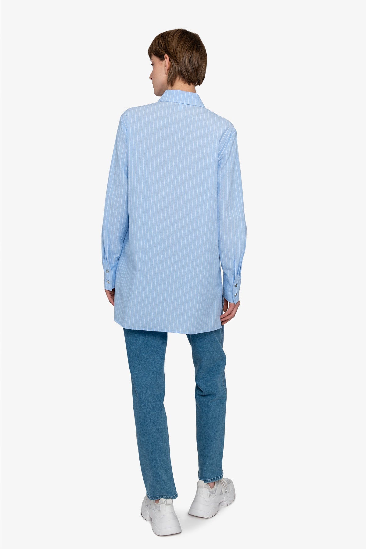 Blouse with Stripes