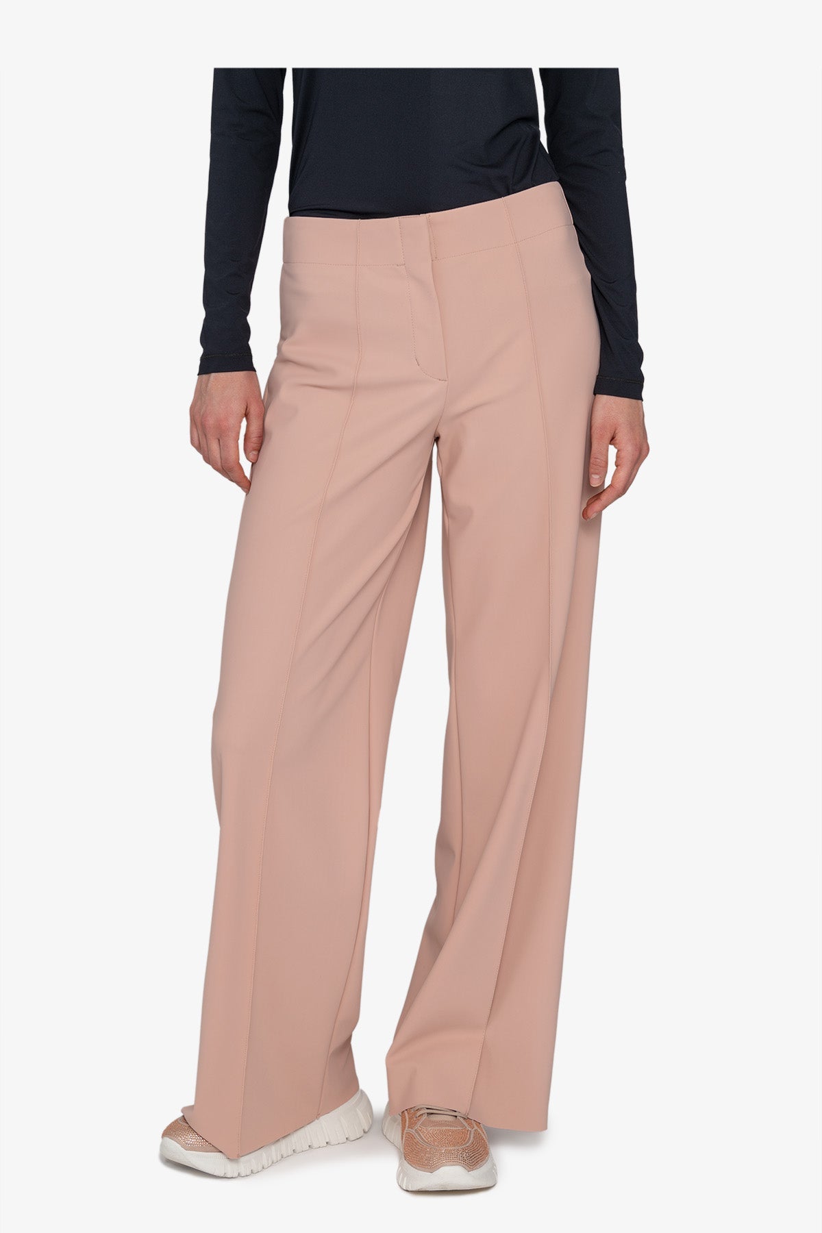 Flared Leg Trousers