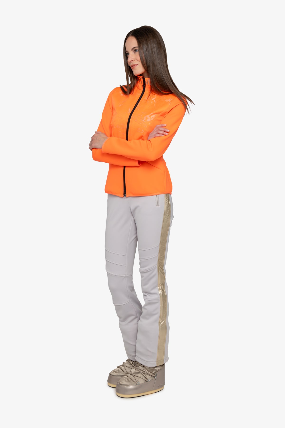 Jacket with Stand-up Collar