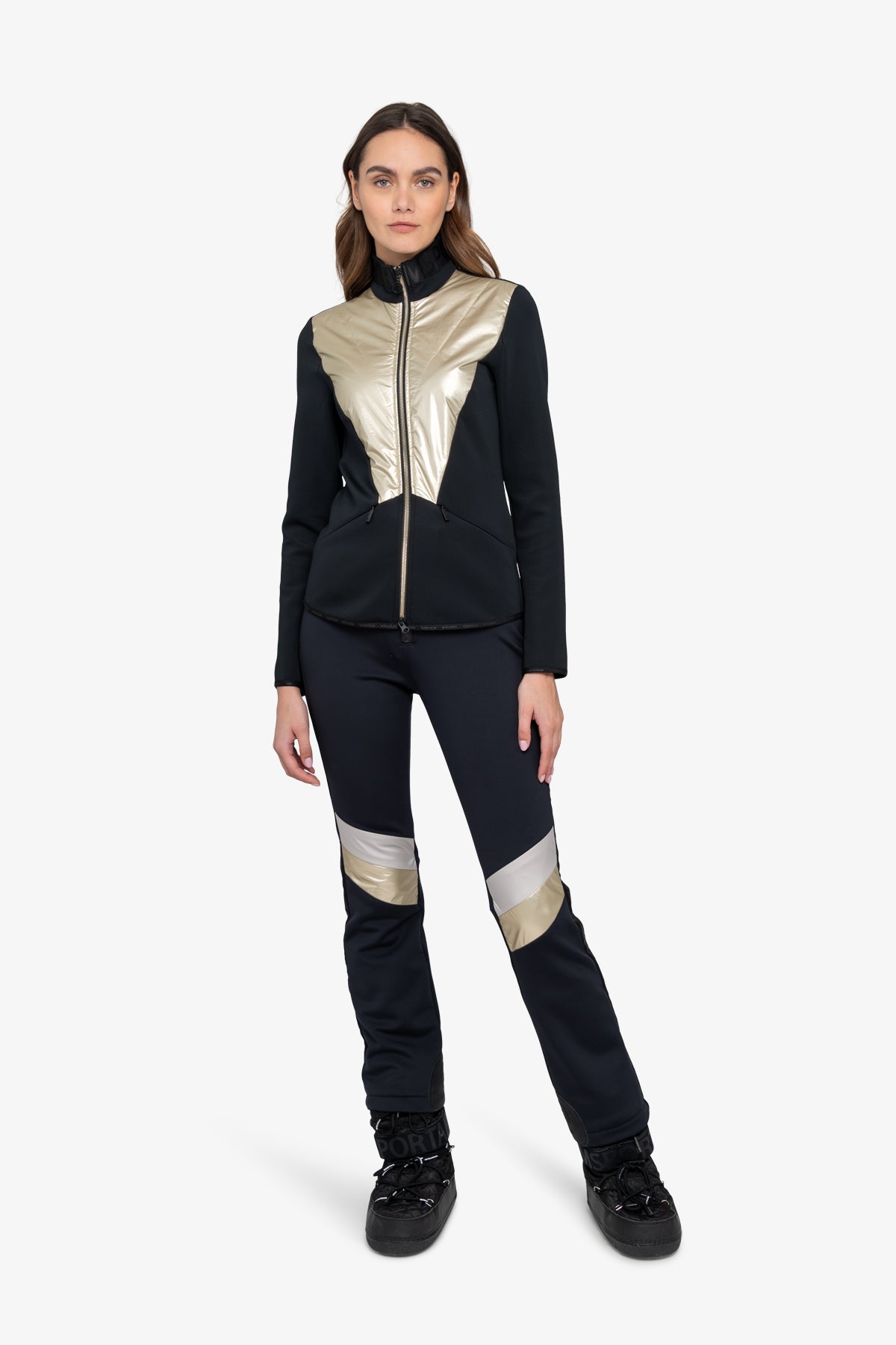 Jacket with Stand-up Collar