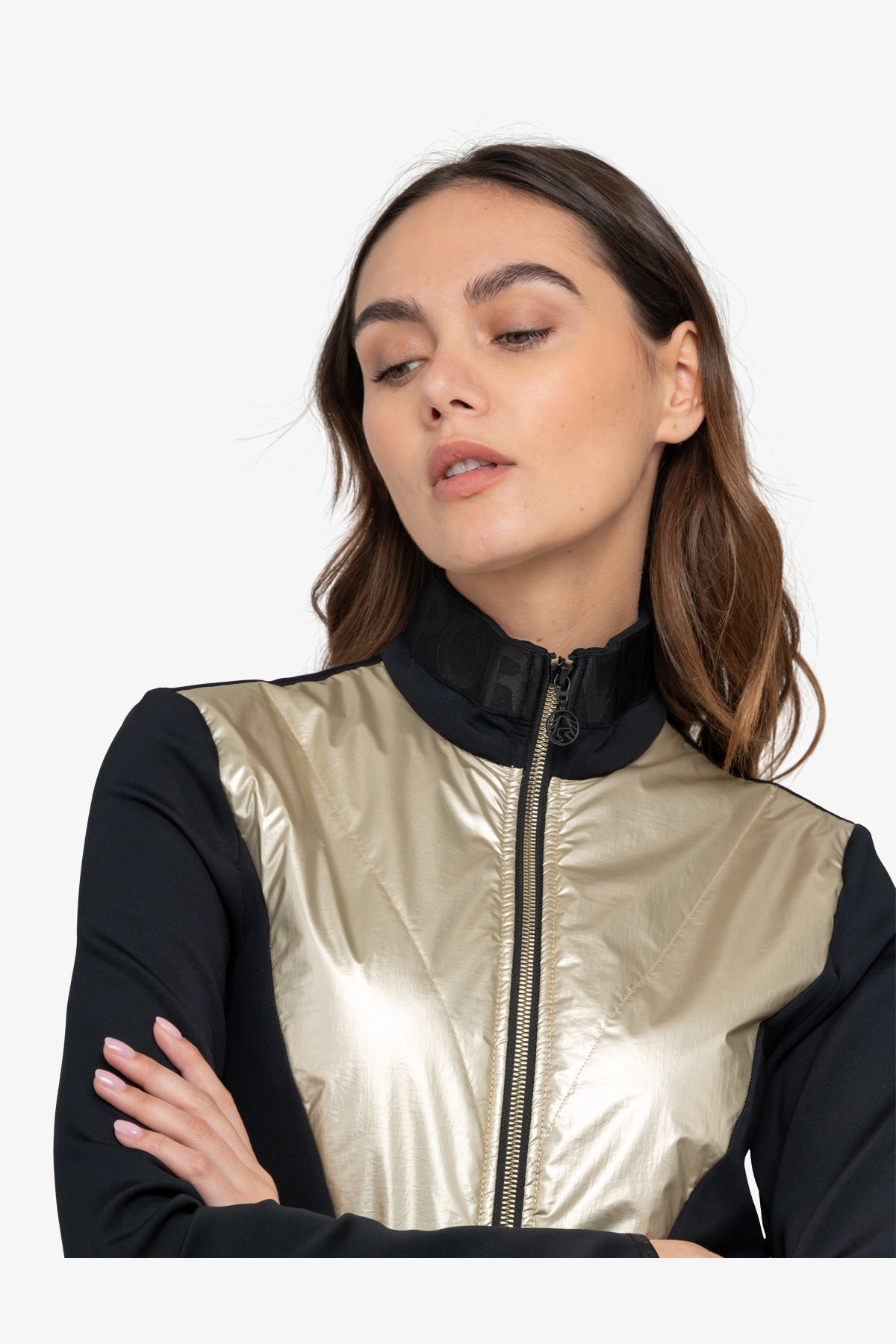 Jacket with Stand-up Collar