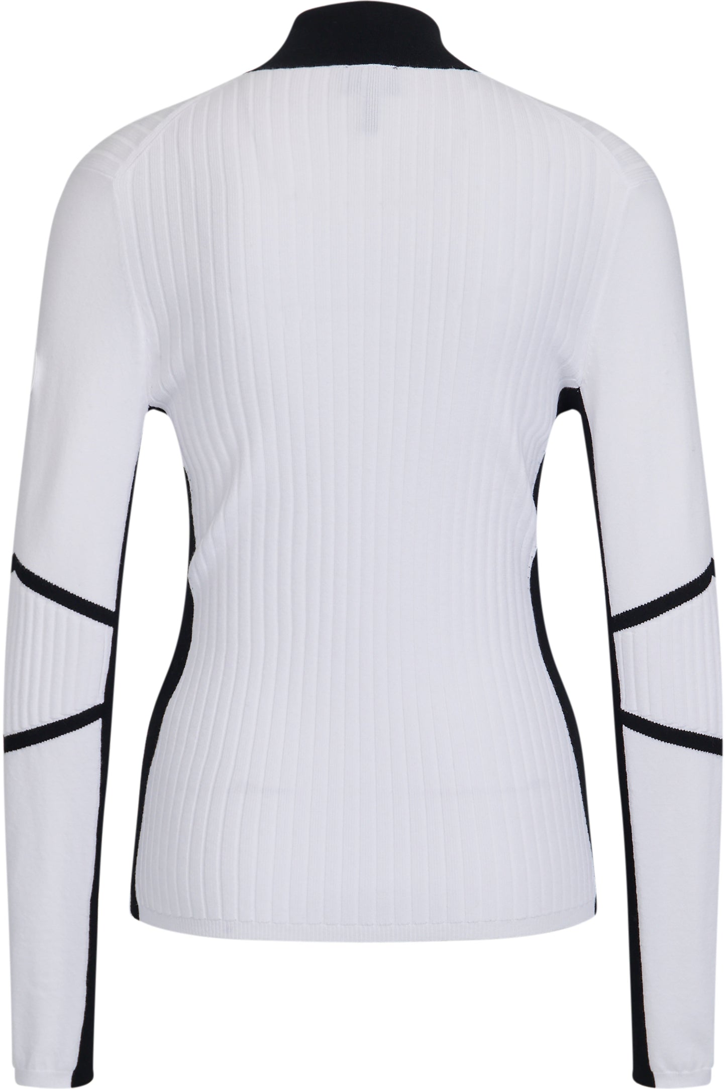 Pullover with Contrasting Stripes