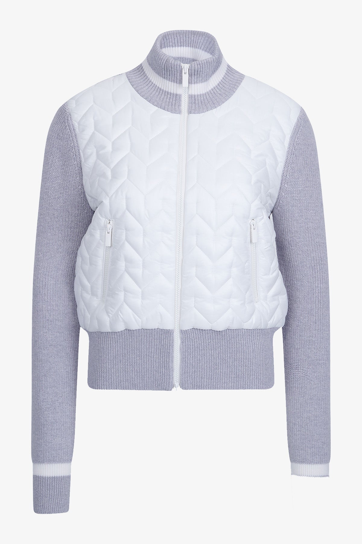 Cardigan with Stand-up Collar
