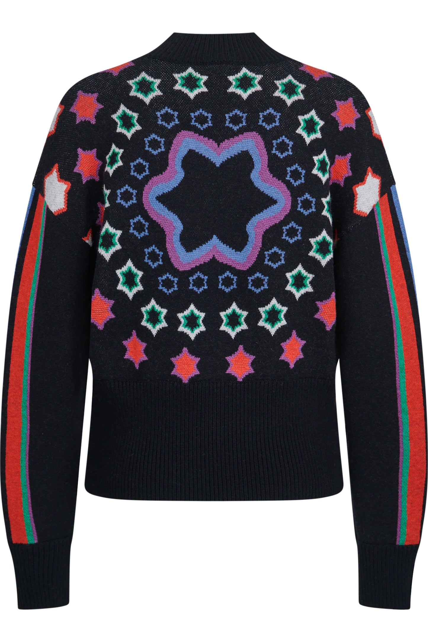 Sweater with Stand-up Collar
