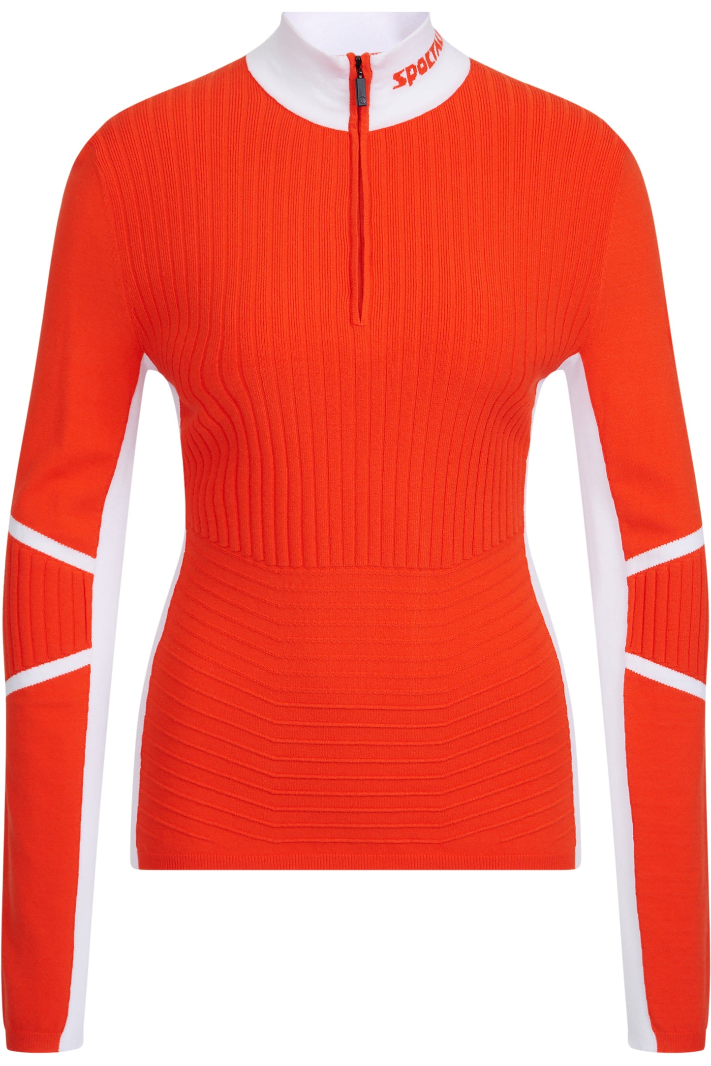 Pullover with Contrasting Stripes