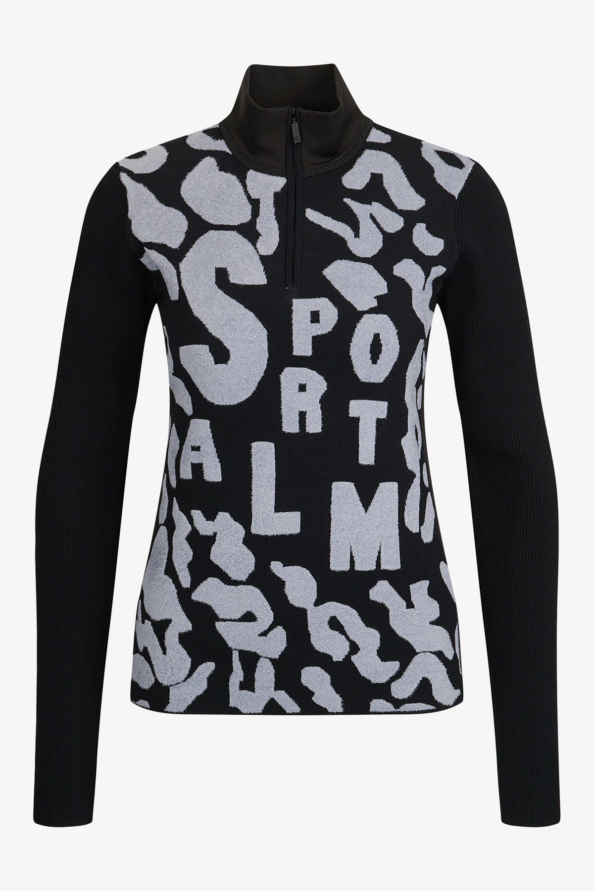 Sweater with Stand-up Collar