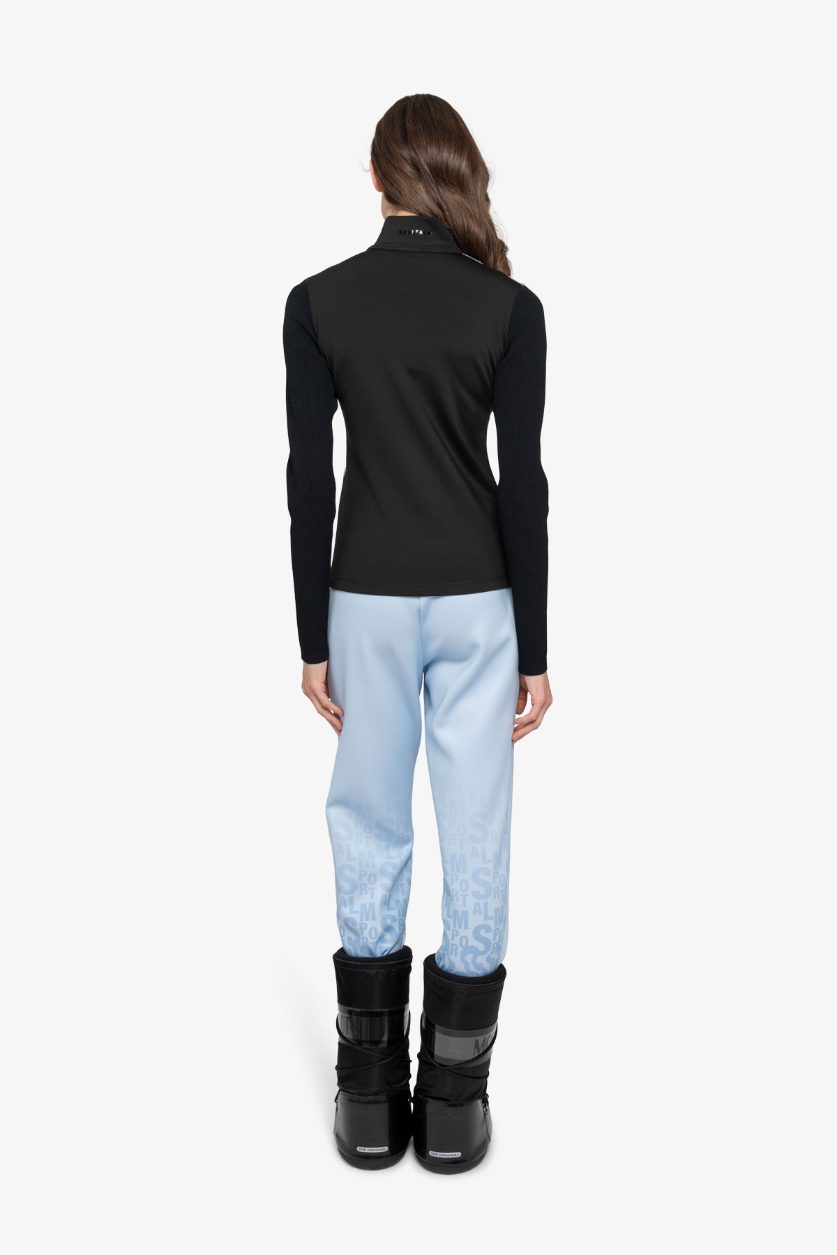 Sweater with Stand-up Collar
