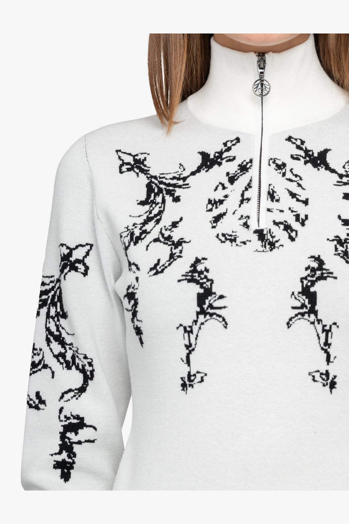 Stand-up Collar Sweater