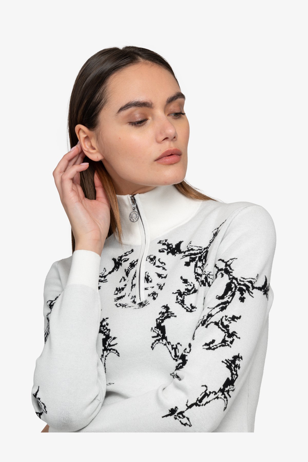 Stand-up Collar Sweater