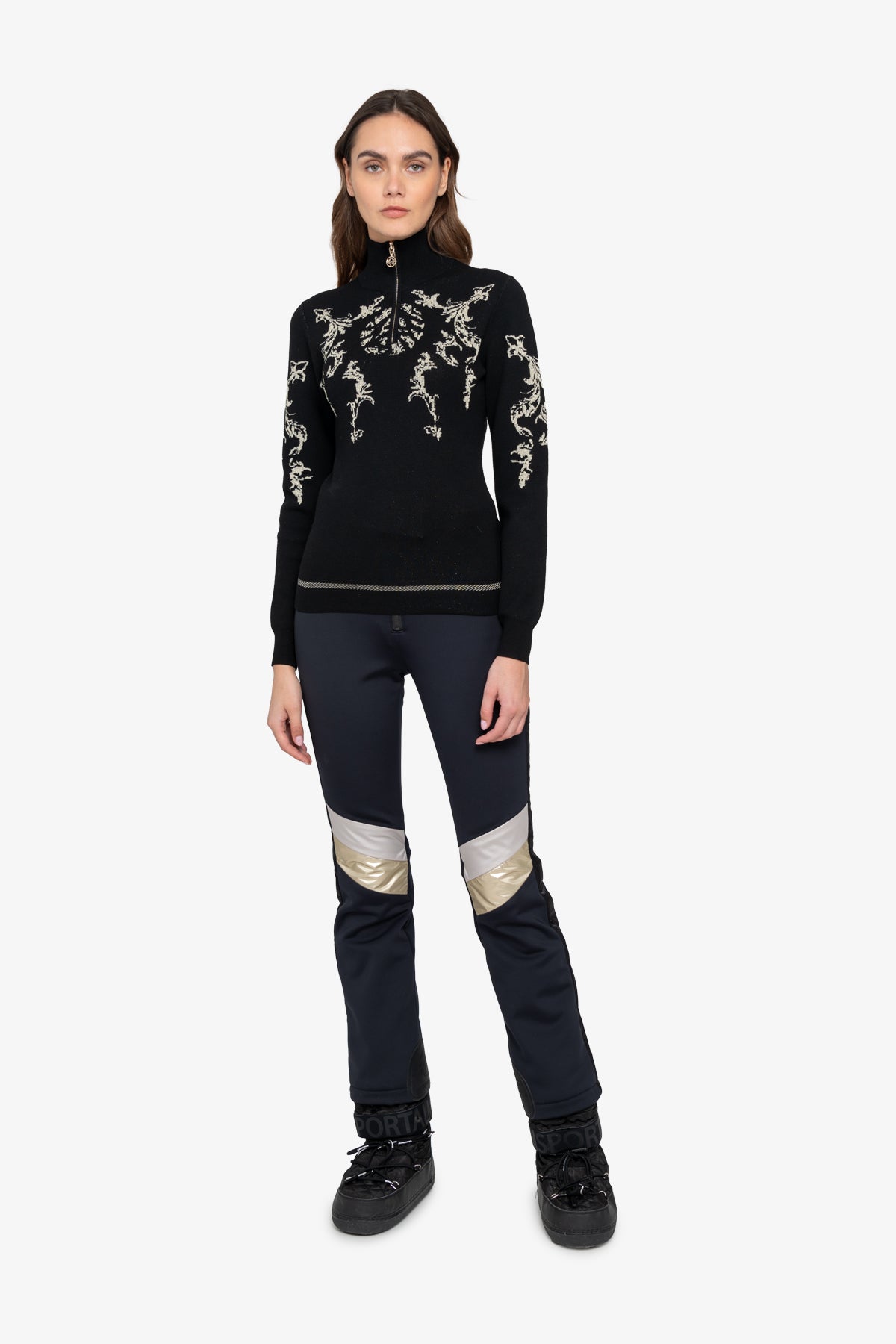 Stand-up Collar Sweater