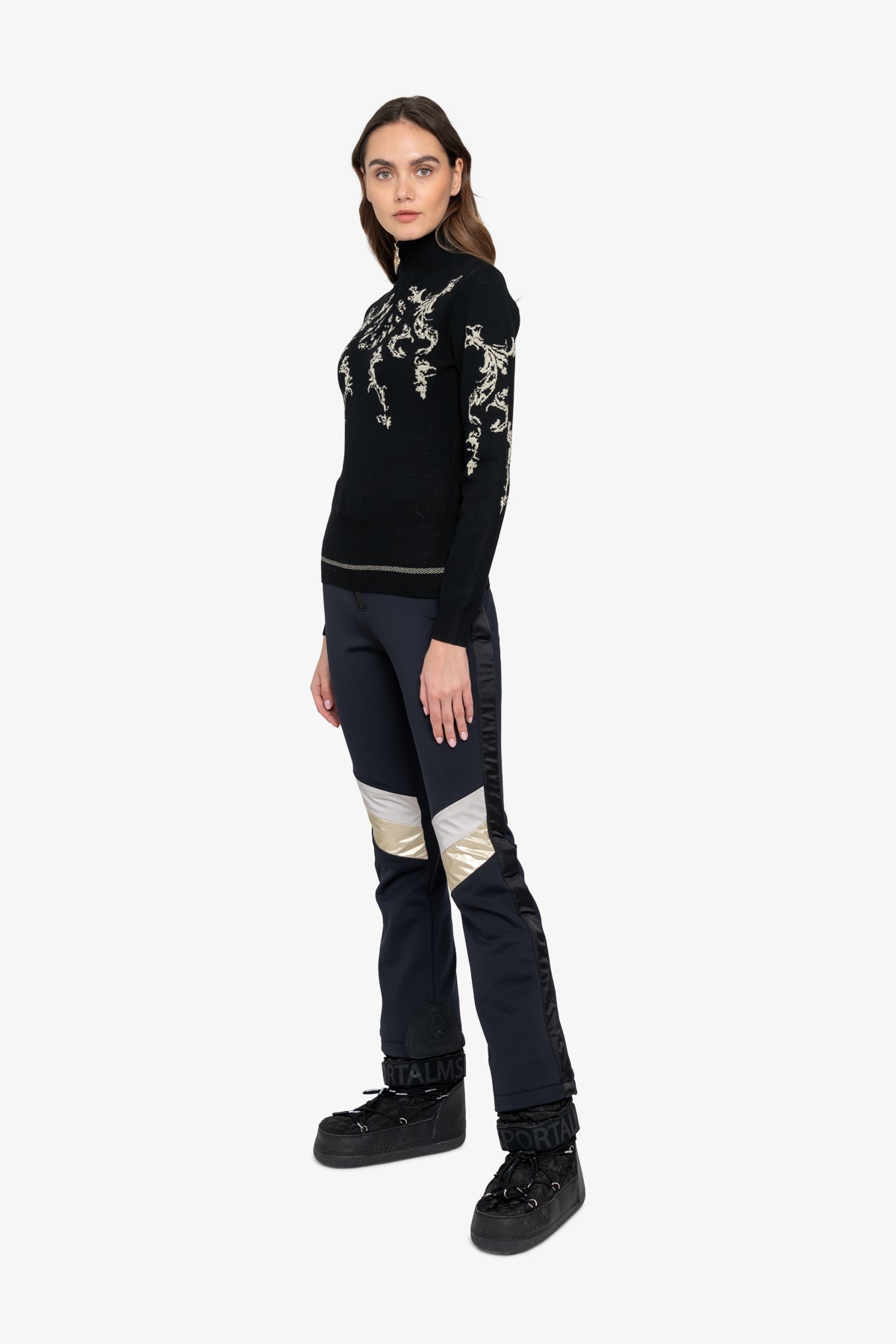 Stand-up Collar Sweater