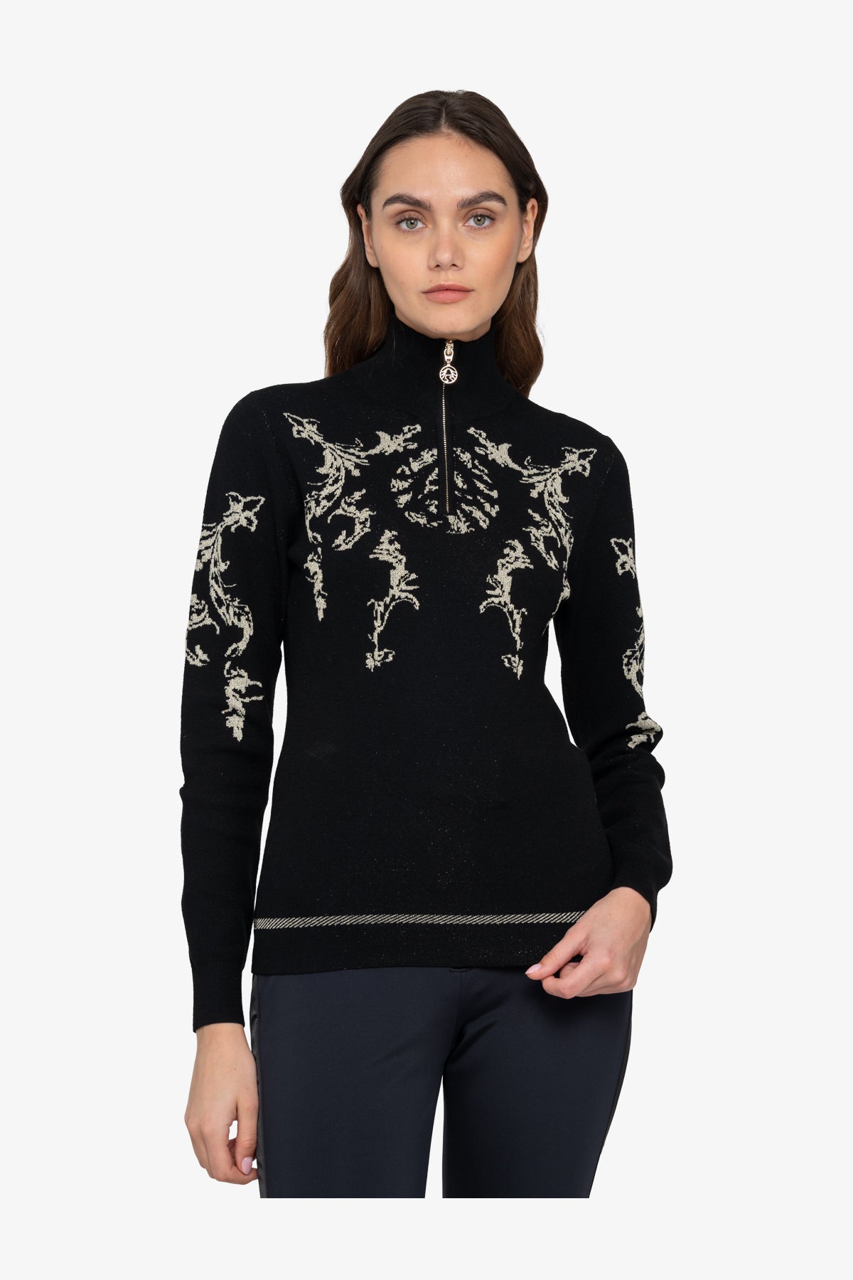Stand-up Collar Sweater