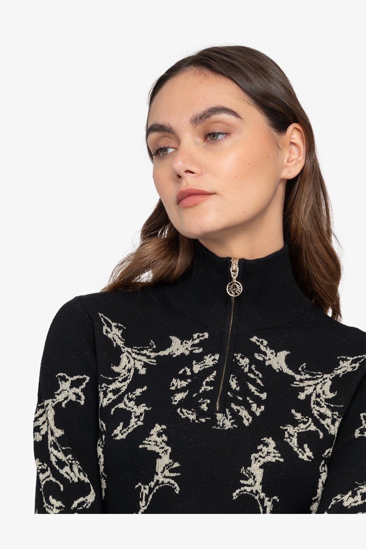 Stand-up Collar Sweater
