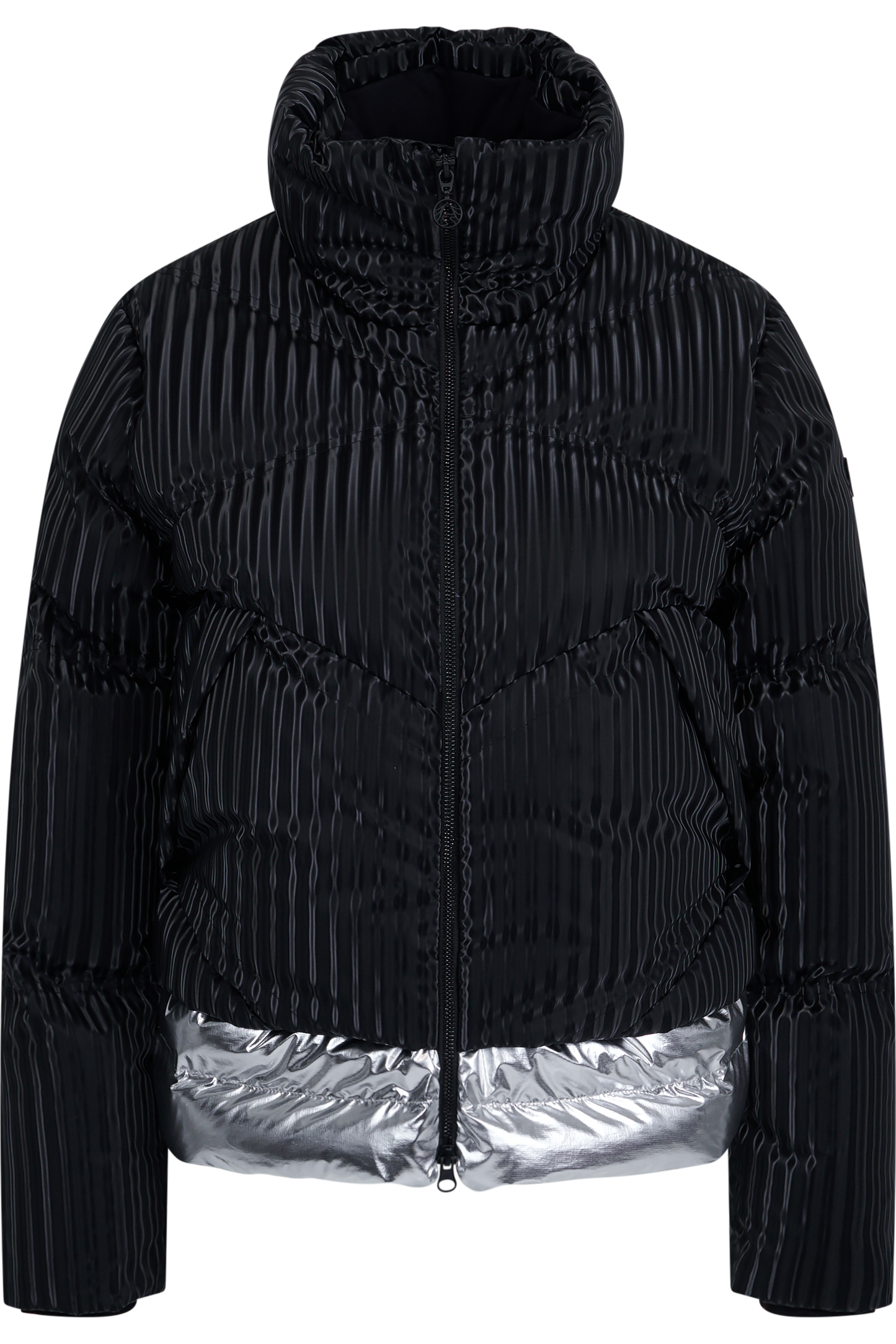 Down Jacket with Collar