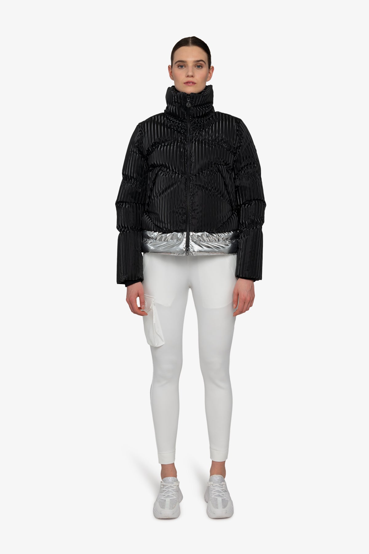Down Jacket with Collar