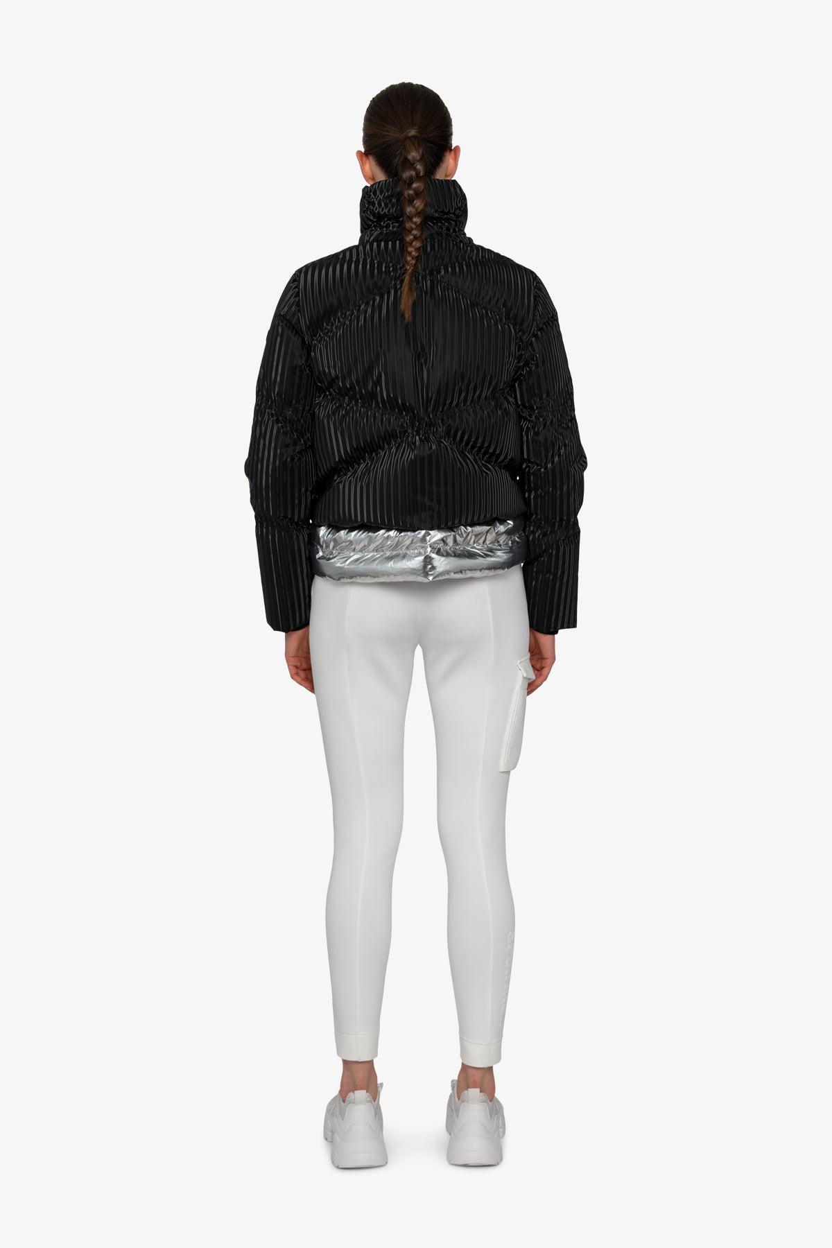 Down Jacket with Collar