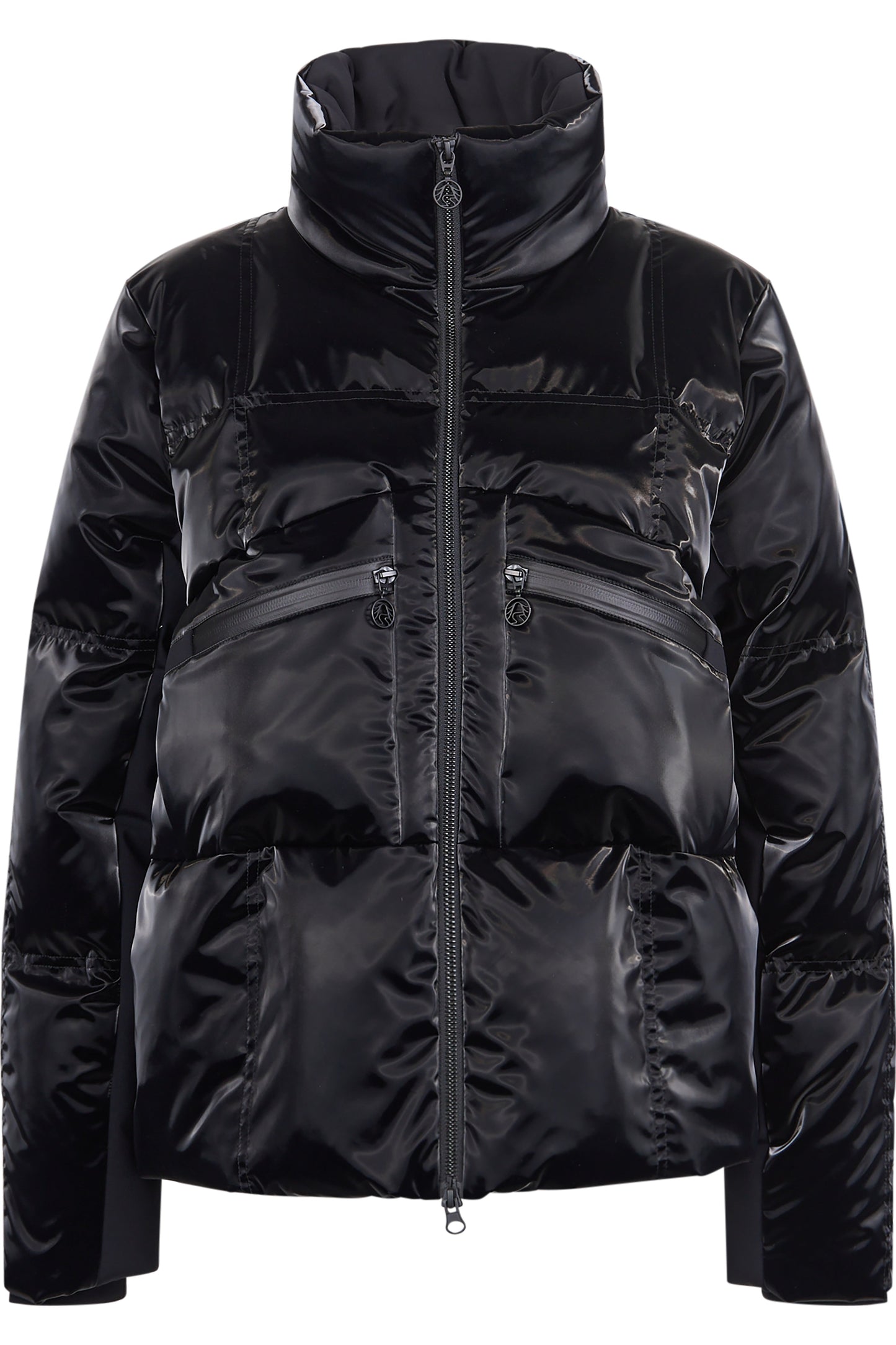 Down Jacket with Stand-up Collar