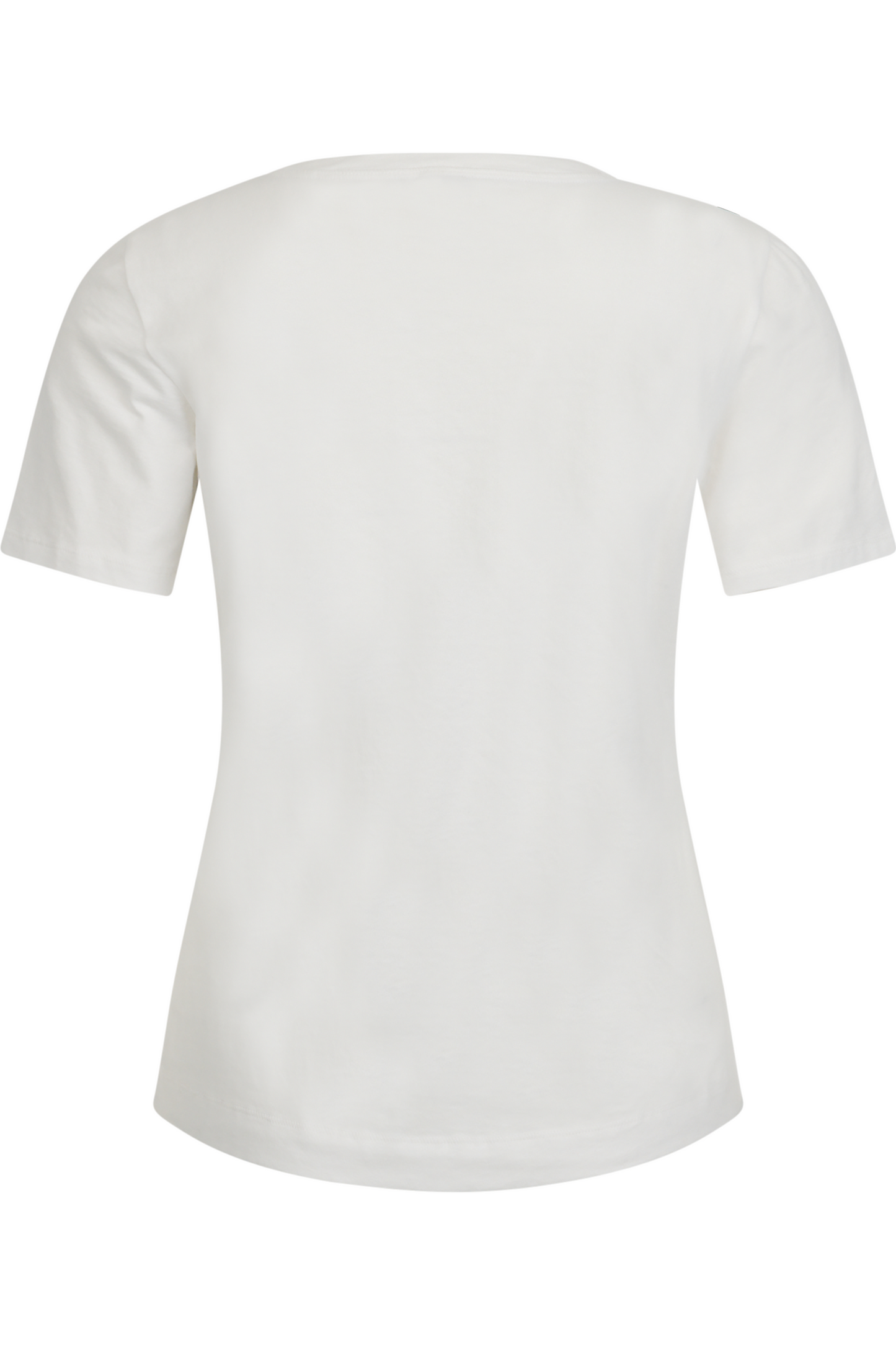 Shirt with ¾ Sleeves and Round Neckline