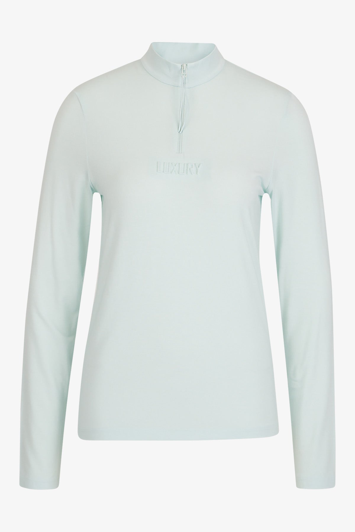 Long Sleeve Shirt with Stand-up Collar