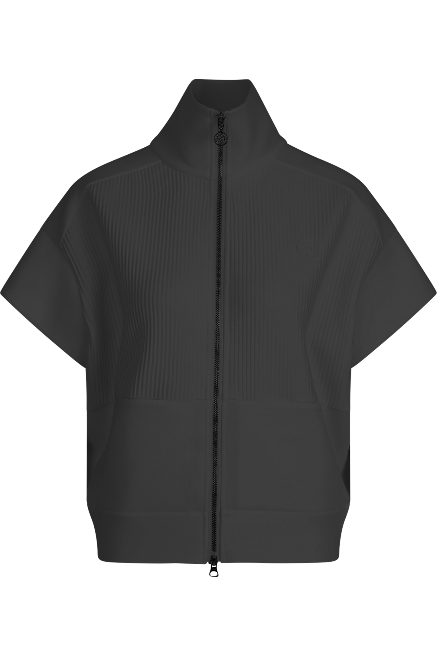 Vest with Stand-up Collar