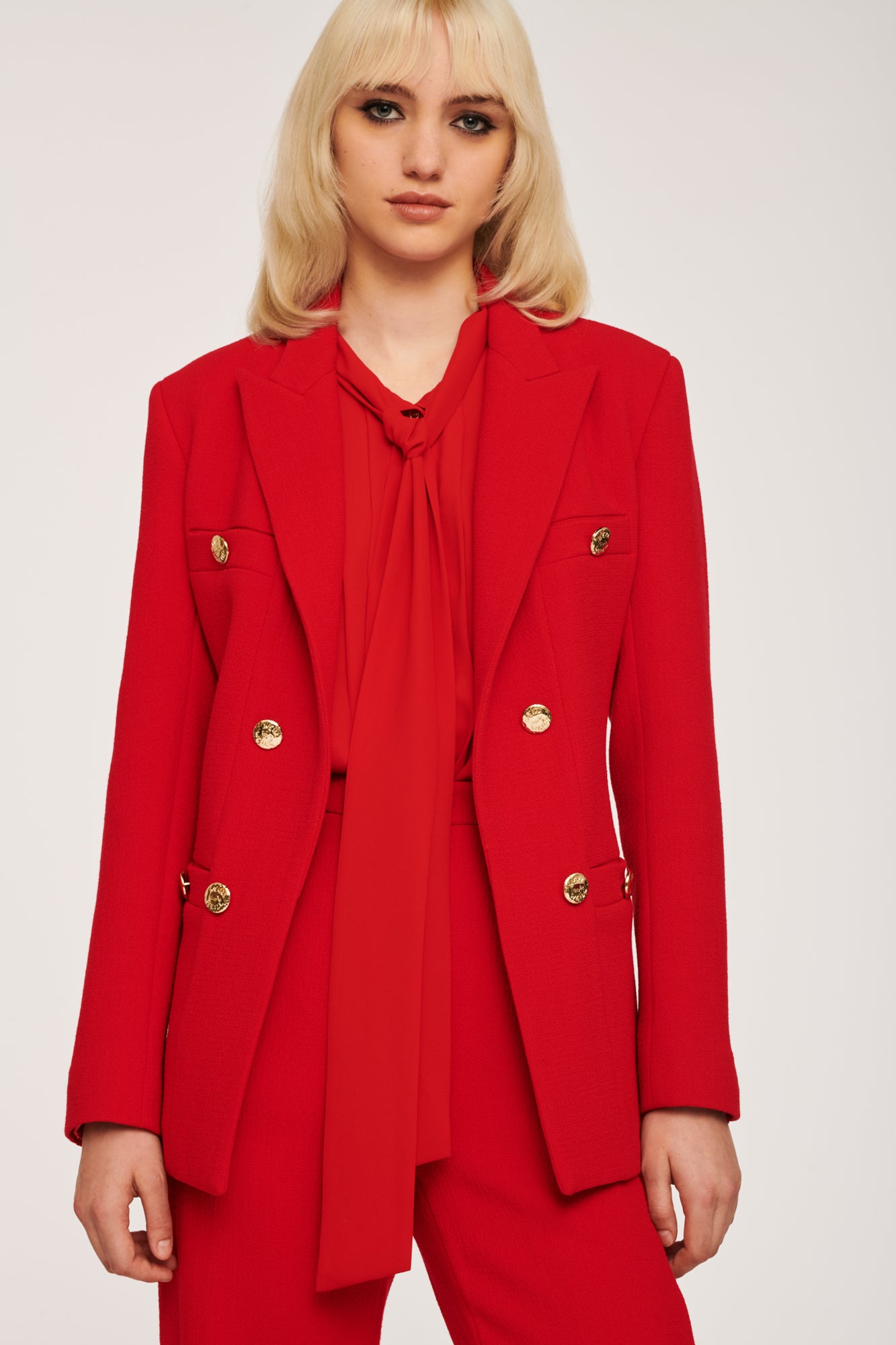 Double-Breasted Suit Jacket