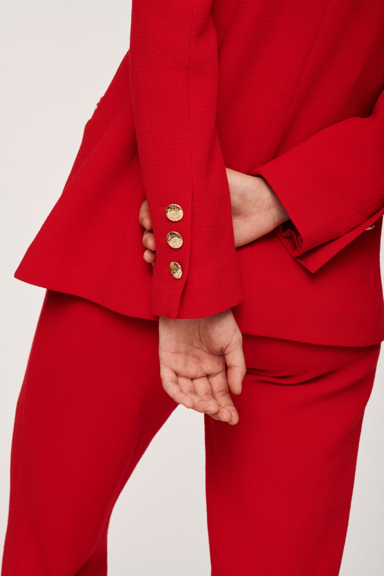 Double-Breasted Suit Jacket