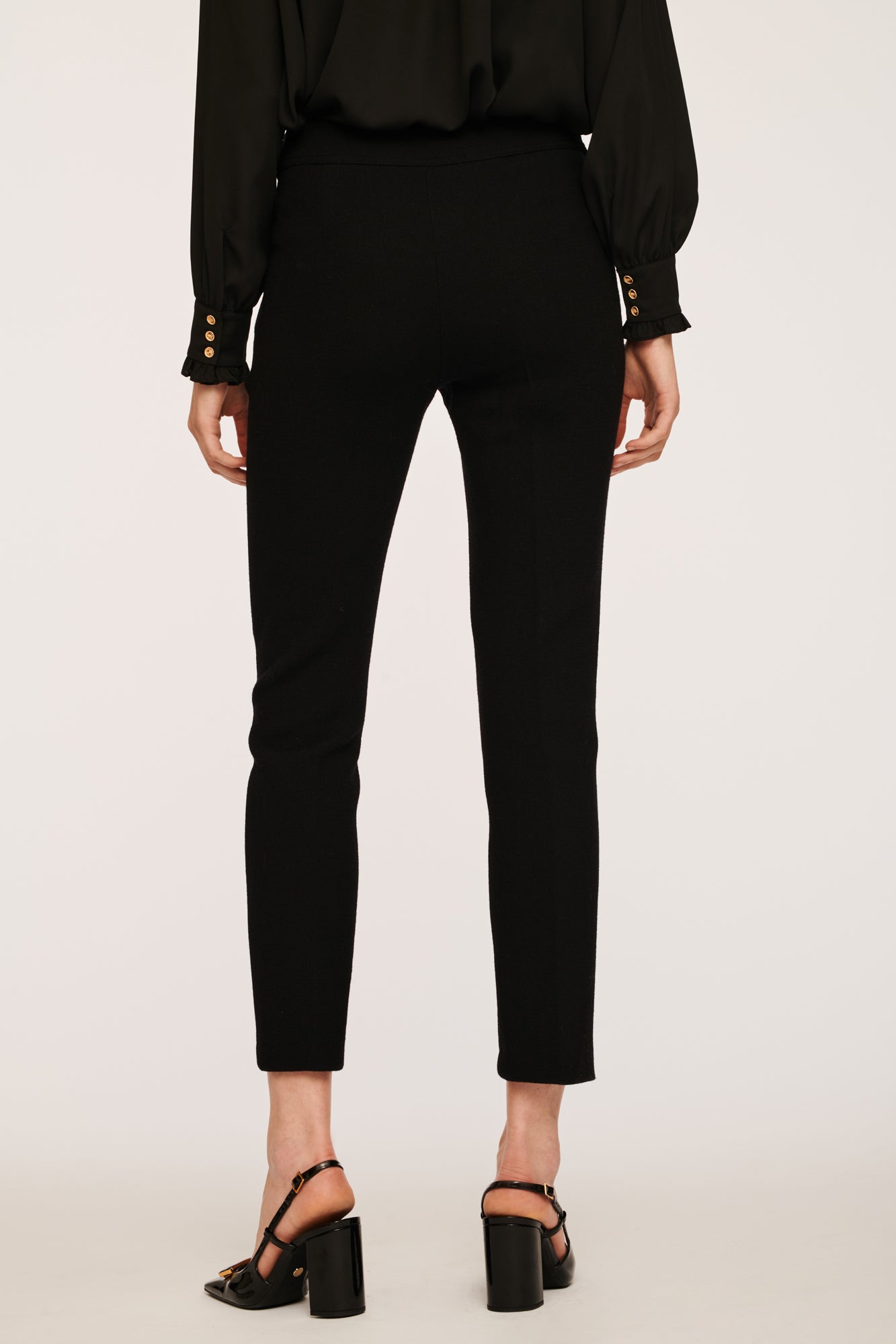 Wool Crepe Trousers