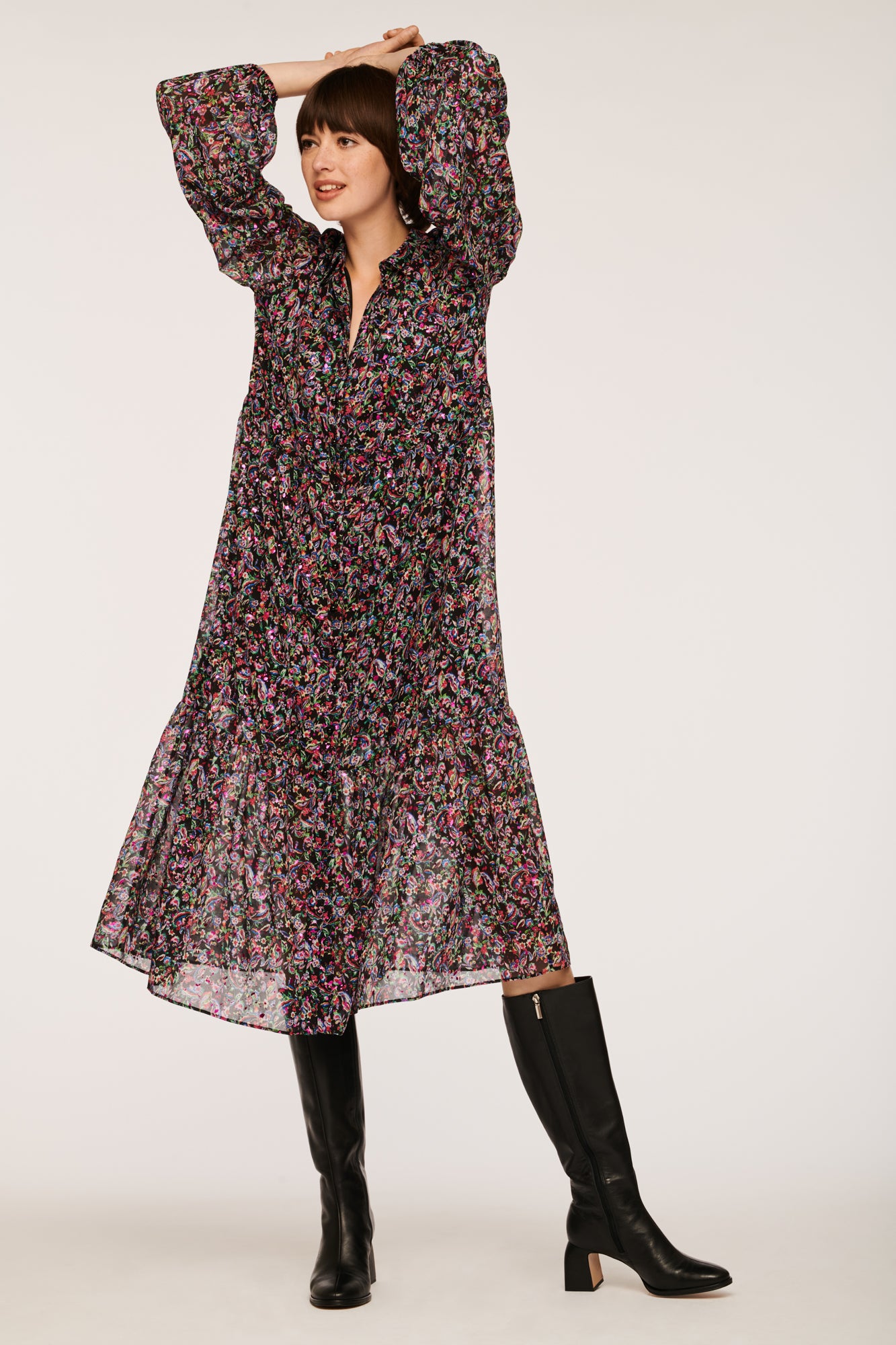 Printing Dress Bohemian Spirit