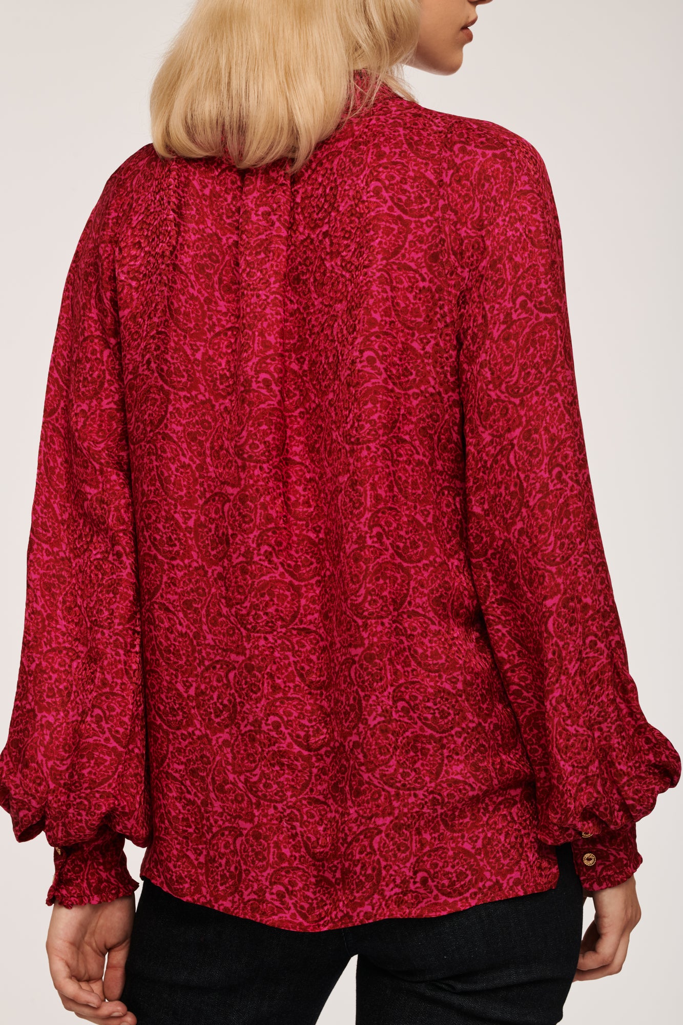 Shirt with Paisley Print