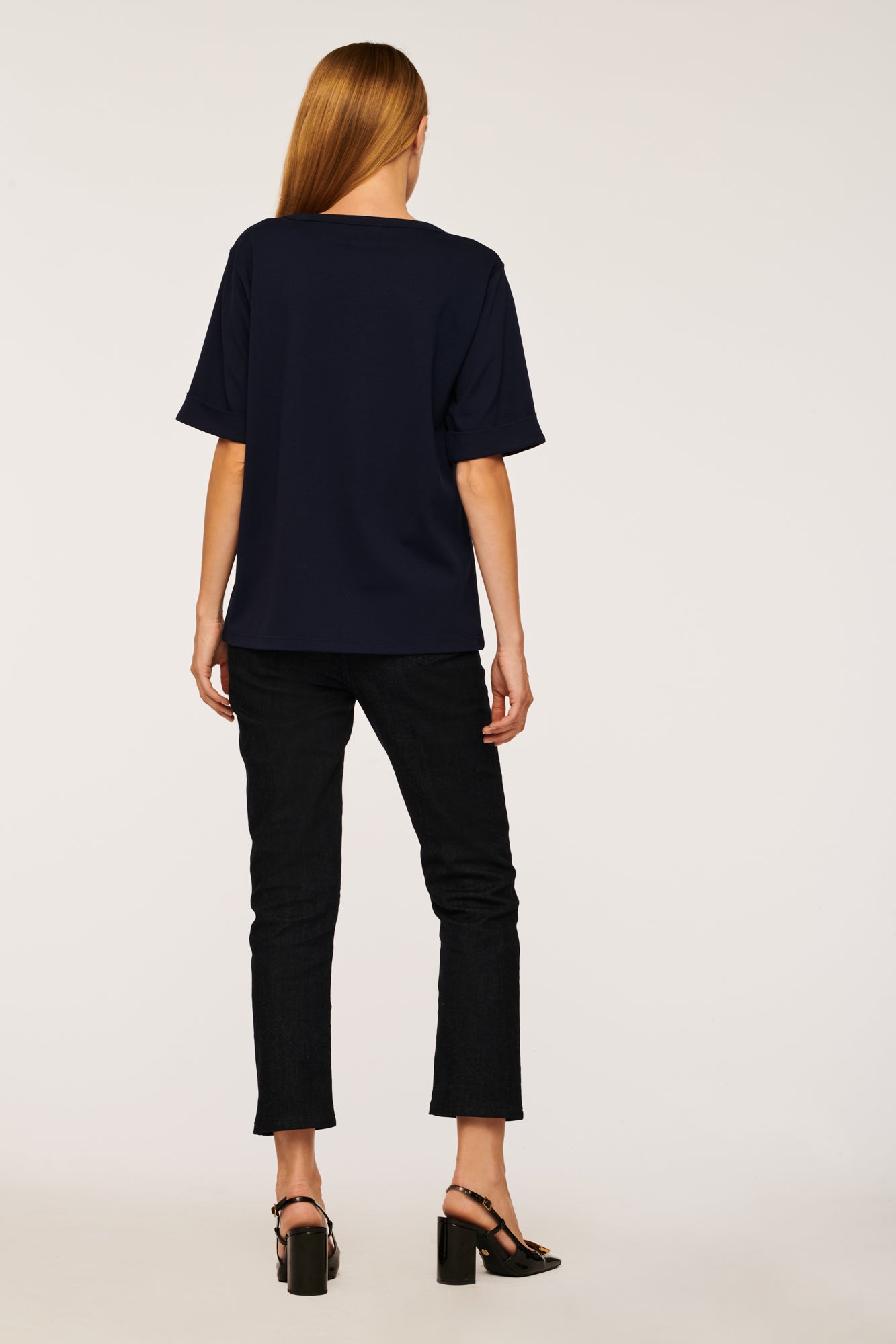 T-shirt with Diamond and Rivet Logo