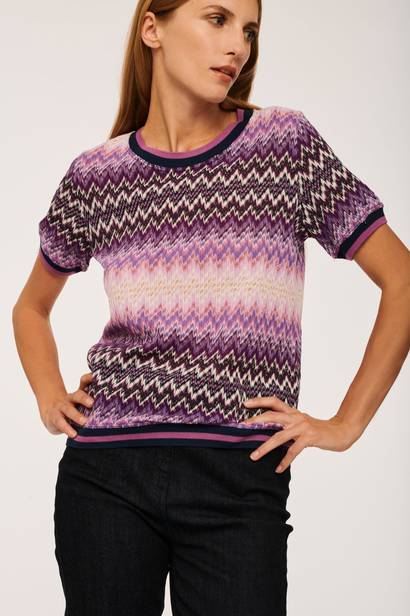 Herringbone Knitting a Sweater