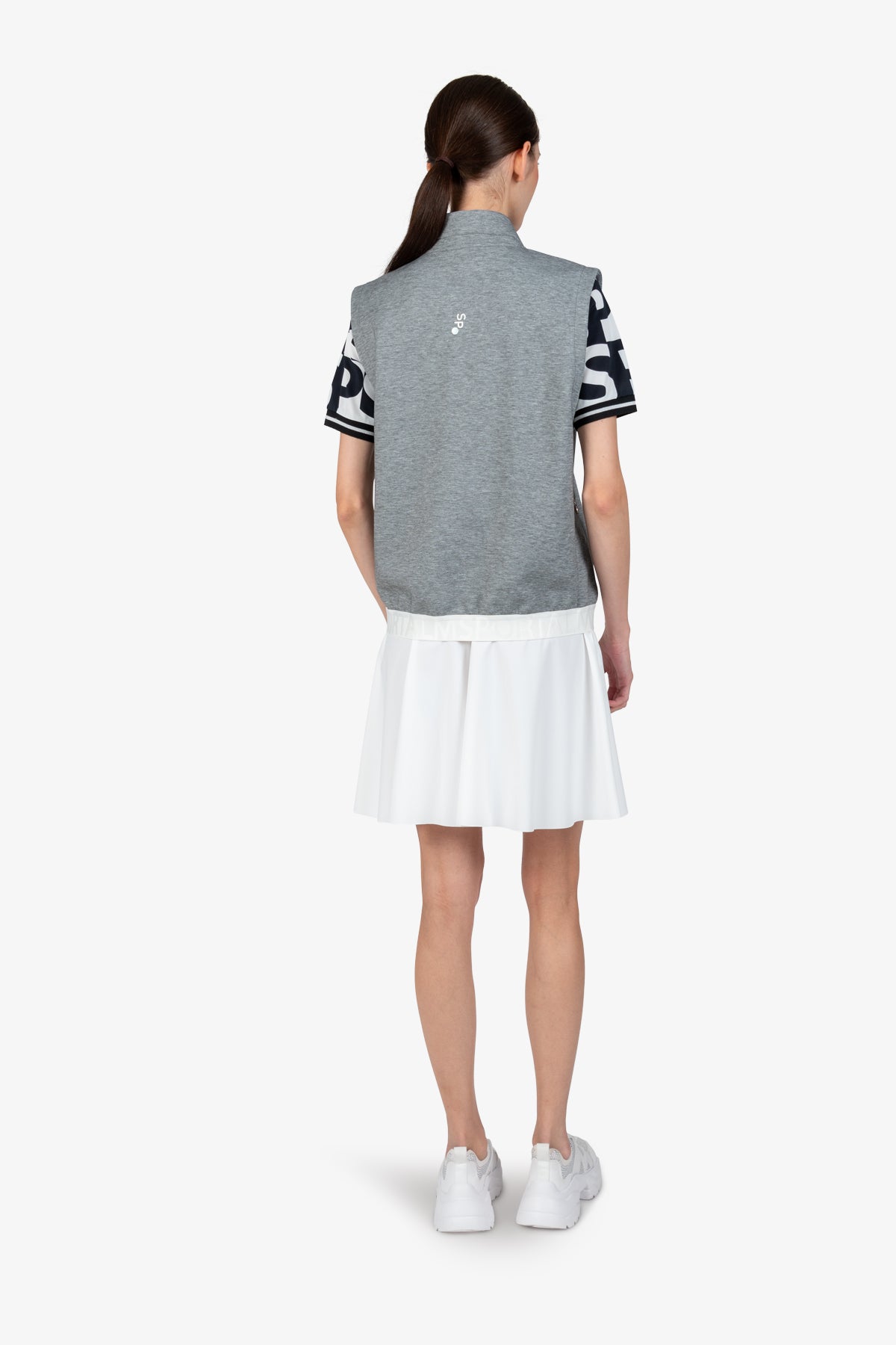 Vest with Stand-up Collar
