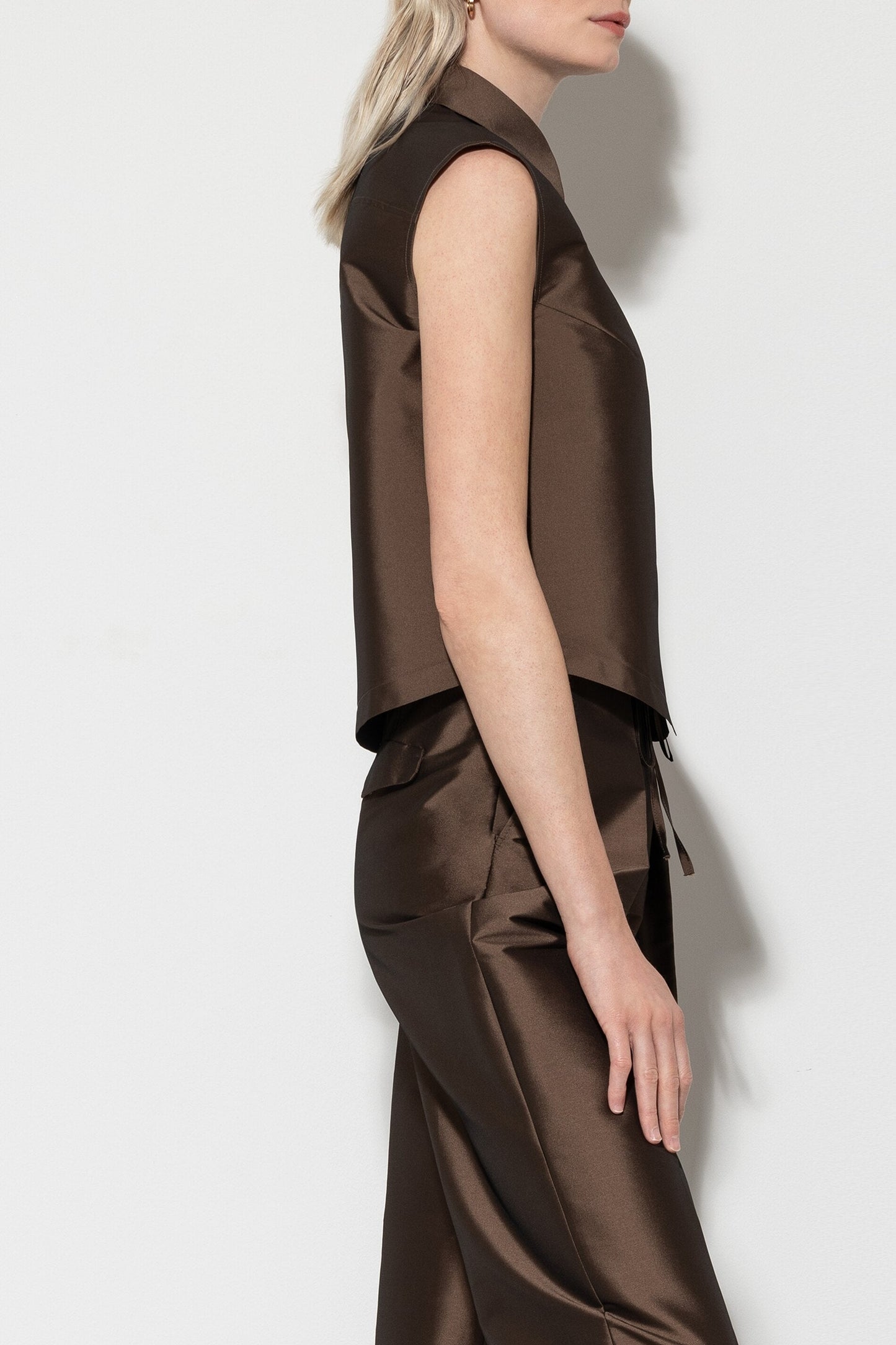 Taffeta Shirt Blouse